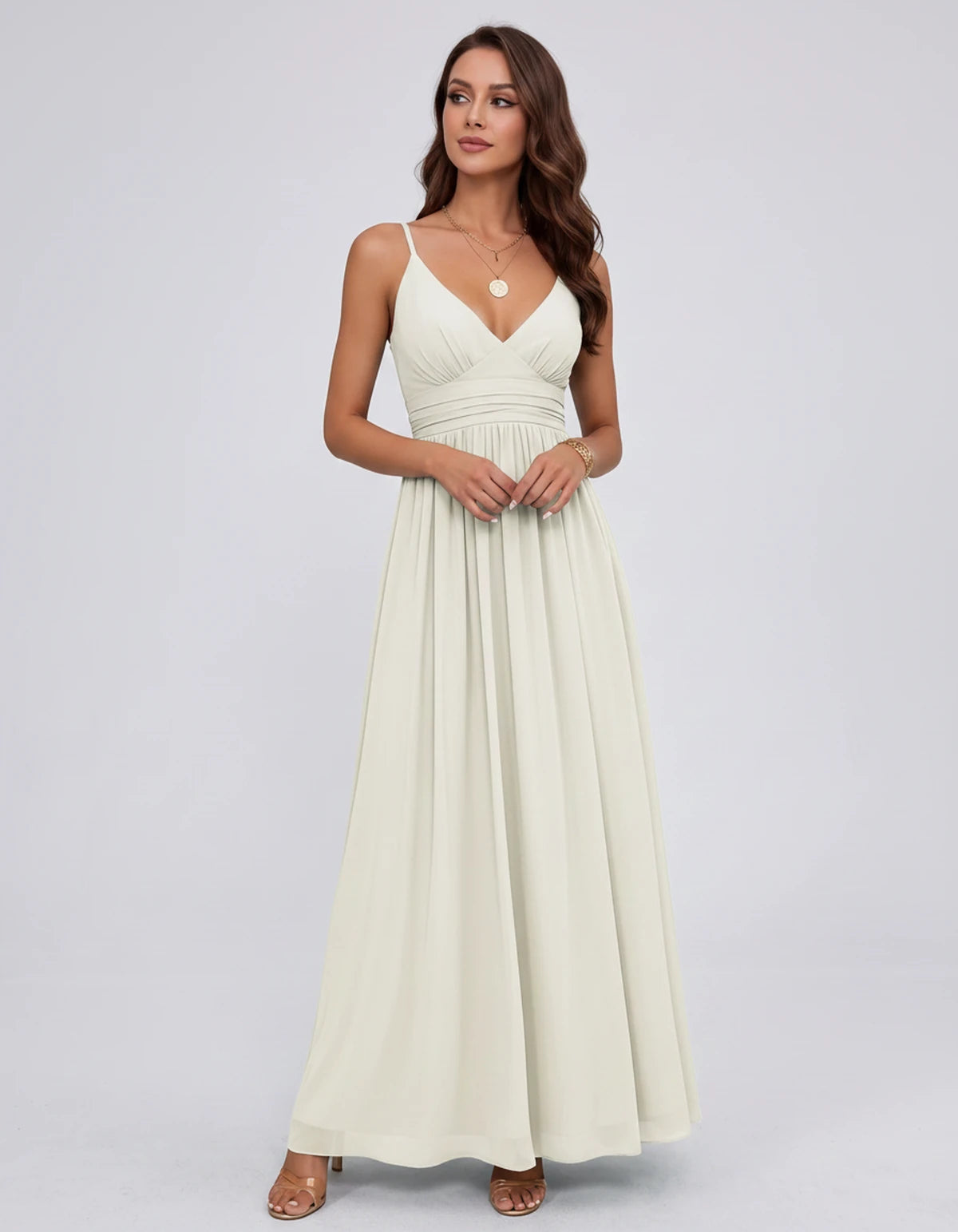 Belisse Maxi Dress — Ivory | SKU: SD-82788-ivory-2,SD-82788-ivory-4,SD-82788-ivory-6,SD-82788-ivory-8,SD-82788-ivory-10,SD-82788-ivory-12,SD-82788-ivory-14,SD-82788-ivory-16,SD-82788-ivory-16W,SD-82788-ivory-18W,SD-82788-ivory-20W,SD-82788-ivory-22W