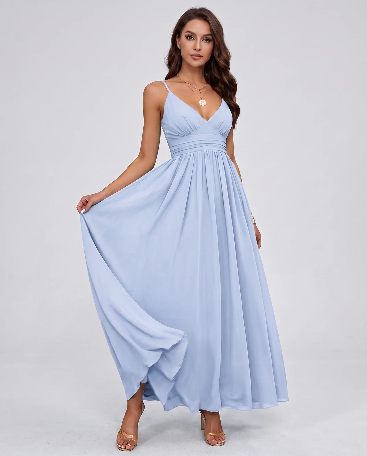 Belisse Maxi Dress — Lavender