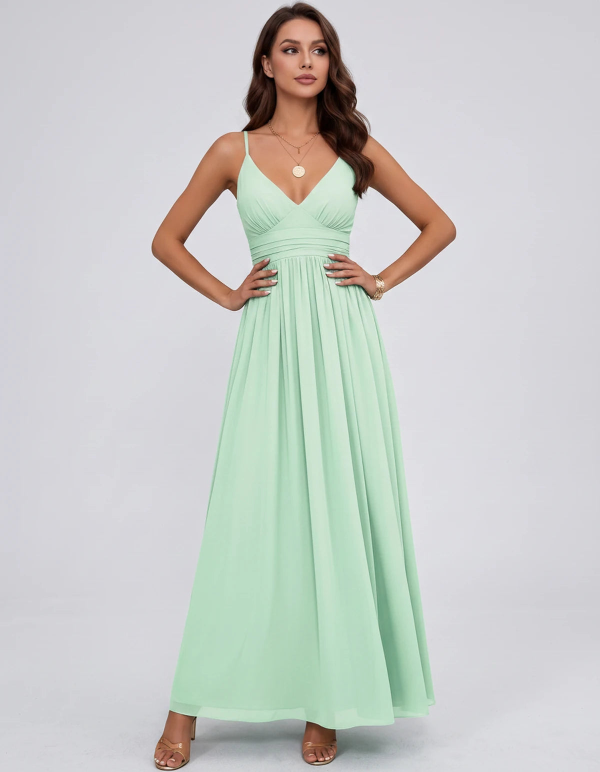 Belisse Maxi Dress — Mint Green | SKU: SD-82788-mintgreen-2,SD-82788-mintgreen-4,SD-82788-mintgreen-6,SD-82788-mintgreen-8,SD-82788-mintgreen-10,SD-82788-mintgreen-12,SD-82788-mintgreen-14,SD-82788-mintgreen-16,SD-82788-mintgreen-16W,SD-82788-mintgreen-18W,SD-82788-mintgreen-20W,SD-82788-mintgreen-22W