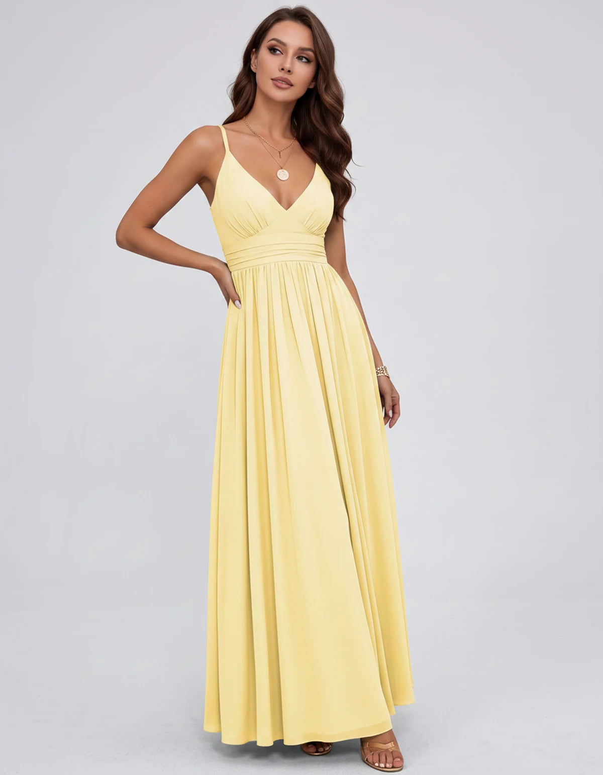 Belisse Maxi Dress — Yellow | SKU: SD-82788-yellow-2,SD-82788-yellow-4,SD-82788-yellow-6,SD-82788-yellow-8,SD-82788-yellow-10,SD-82788-yellow-12,SD-82788-yellow-14,SD-82788-yellow-16,SD-82788-yellow-16W,SD-82788-yellow-18W,SD-82788-yellow-20W,SD-82788-yellow-22W