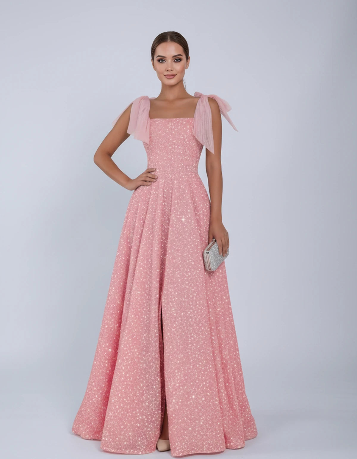 Bellamy Maxi Dress — Blush | SKU: SD-00075-blush-2,SD-00075-blush-4,SD-00075-blush-6,SD-00075-blush-8,SD-00075-blush-10,SD-00075-blush-12,SD-00075-blush-14,SD-00075-blush-16,SD-00075-blush-16W,SD-00075-blush-18W,SD-00075-blush-20W,SD-00075-blush-22W