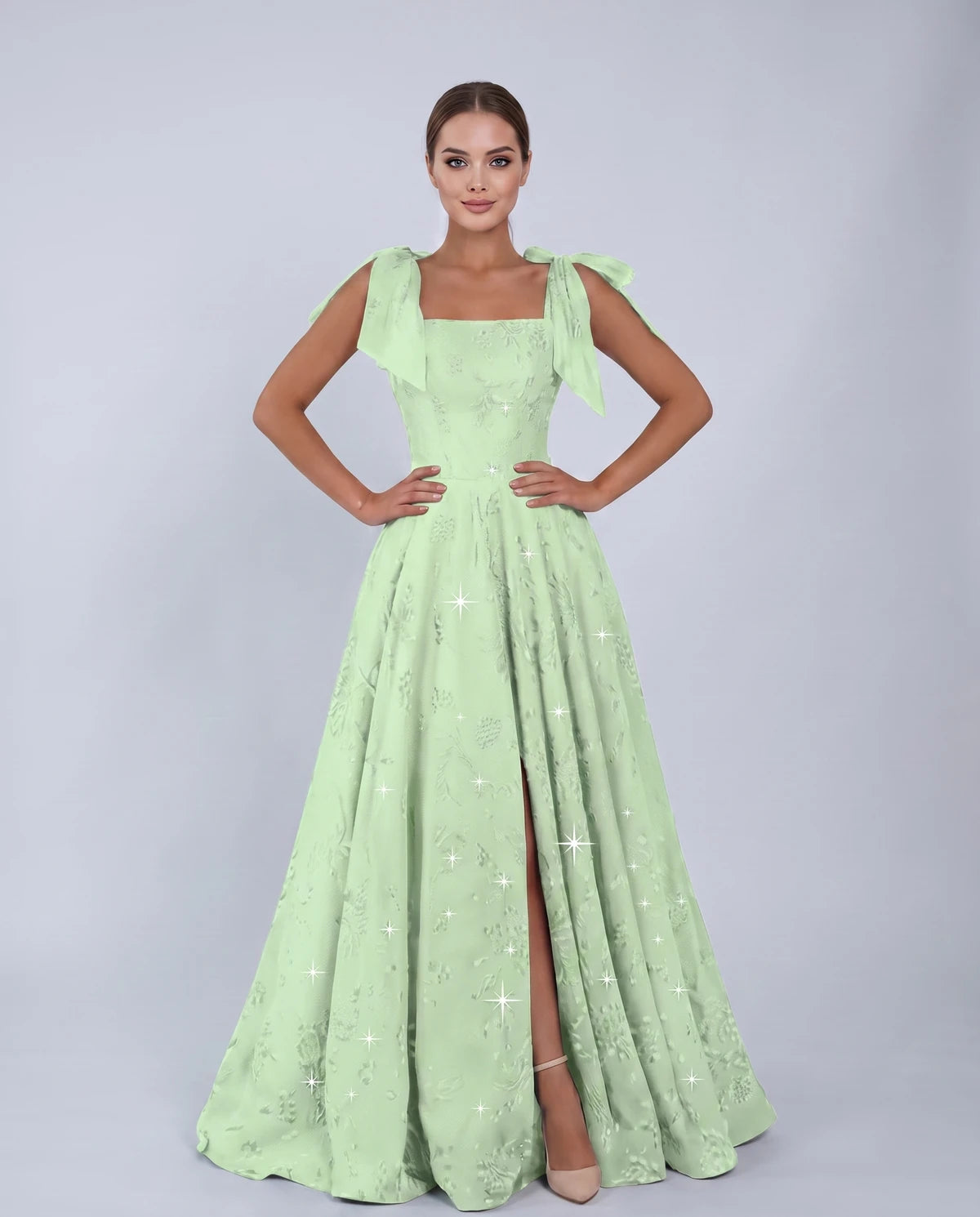 Bellamy Maxi Dress — Mint