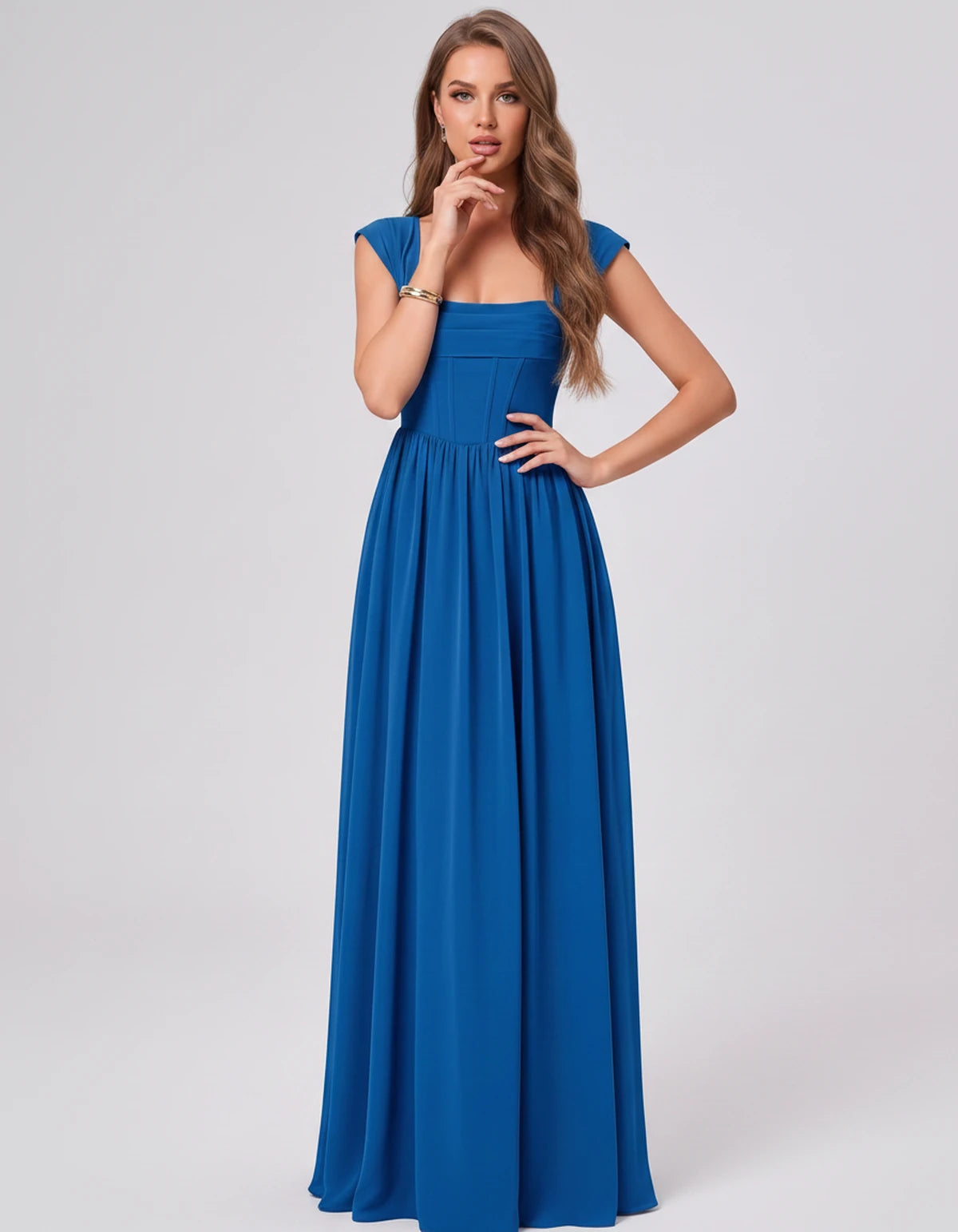 Beryl Maxi Dress — Blue | SKU: SD-18542-blue-2,SD-18542-blue-4,SD-18542-blue-6,SD-18542-blue-8,SD-18542-blue-10,SD-18542-blue-12,SD-18542-blue-14,SD-18542-blue-16,SD-18542-blue-16W,SD-18542-blue-18W,SD-18542-blue-20W,SD-18542-blue-22W,SD-18542-blue-24W