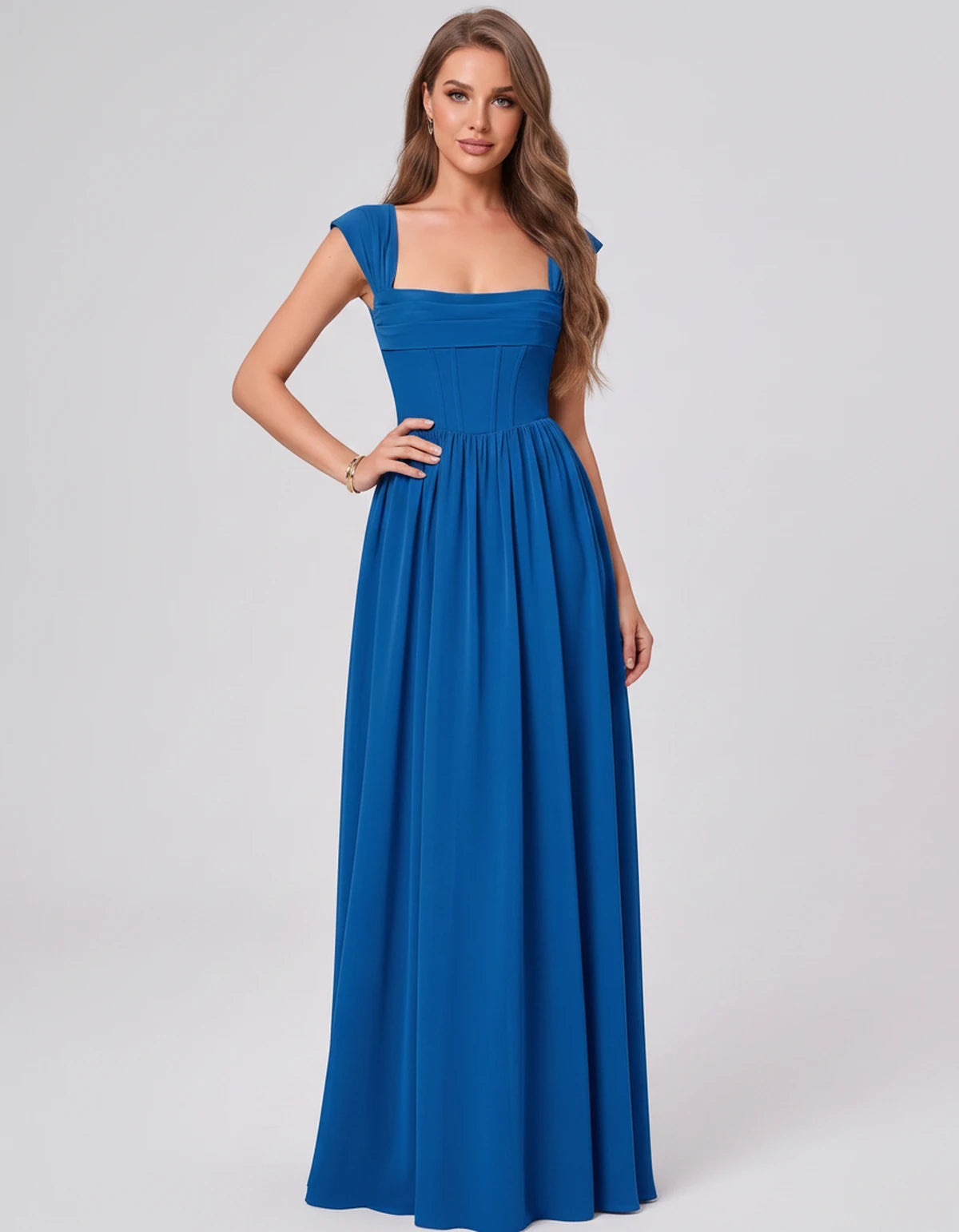 Beryl Maxi Dress — Blue | SKU: SD-18542-blue-2,SD-18542-blue-4,SD-18542-blue-6,SD-18542-blue-8,SD-18542-blue-10,SD-18542-blue-12,SD-18542-blue-14,SD-18542-blue-16,SD-18542-blue-16W,SD-18542-blue-18W,SD-18542-blue-20W,SD-18542-blue-22W,SD-18542-blue-24W
