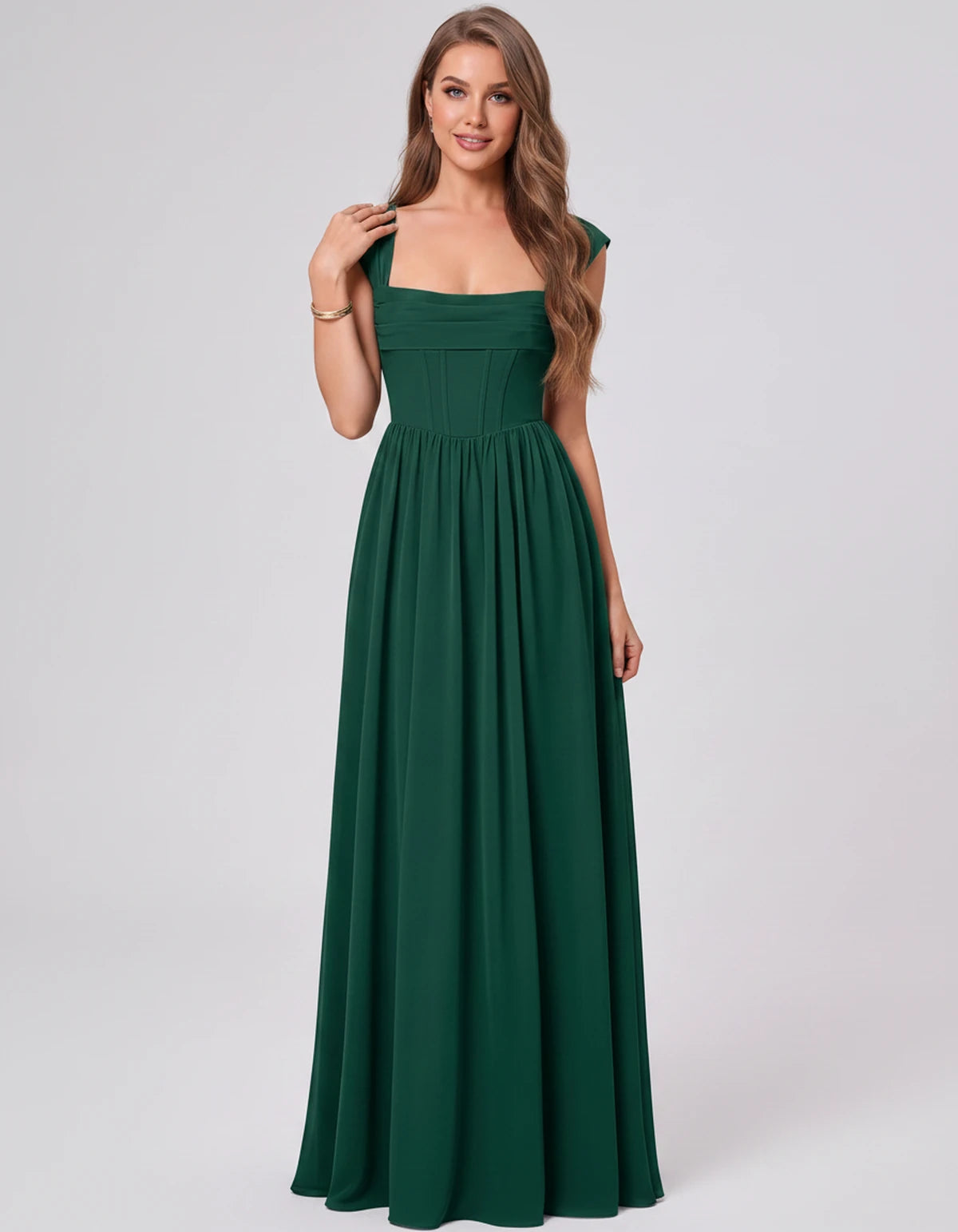 Beryl Maxi Dress — Green | SKU: SD-18542-green-2,SD-18542-green-4,SD-18542-green-6,SD-18542-green-8,SD-18542-green-10,SD-18542-green-12,SD-18542-green-14,SD-18542-green-16,SD-18542-green-16W,SD-18542-green-18W,SD-18542-green-20W,SD-18542-green-22W,SD-18542-green-24W