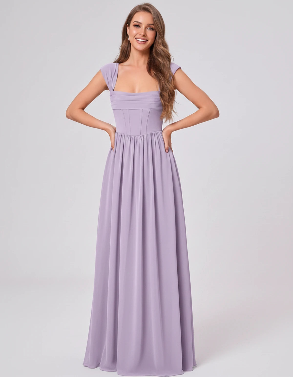 Beryl Maxi Dress — Lavender | SKU: SD-18542-lavender-2,SD-18542-lavender-4,SD-18542-lavender-6,SD-18542-lavender-8,SD-18542-lavender-10,SD-18542-lavender-12,SD-18542-lavender-14,SD-18542-lavender-16,SD-18542-lavender-16W,SD-18542-lavender-18W,SD-18542-lavender-20W,SD-18542-lavender-22W,SD-18542-lavender-24W