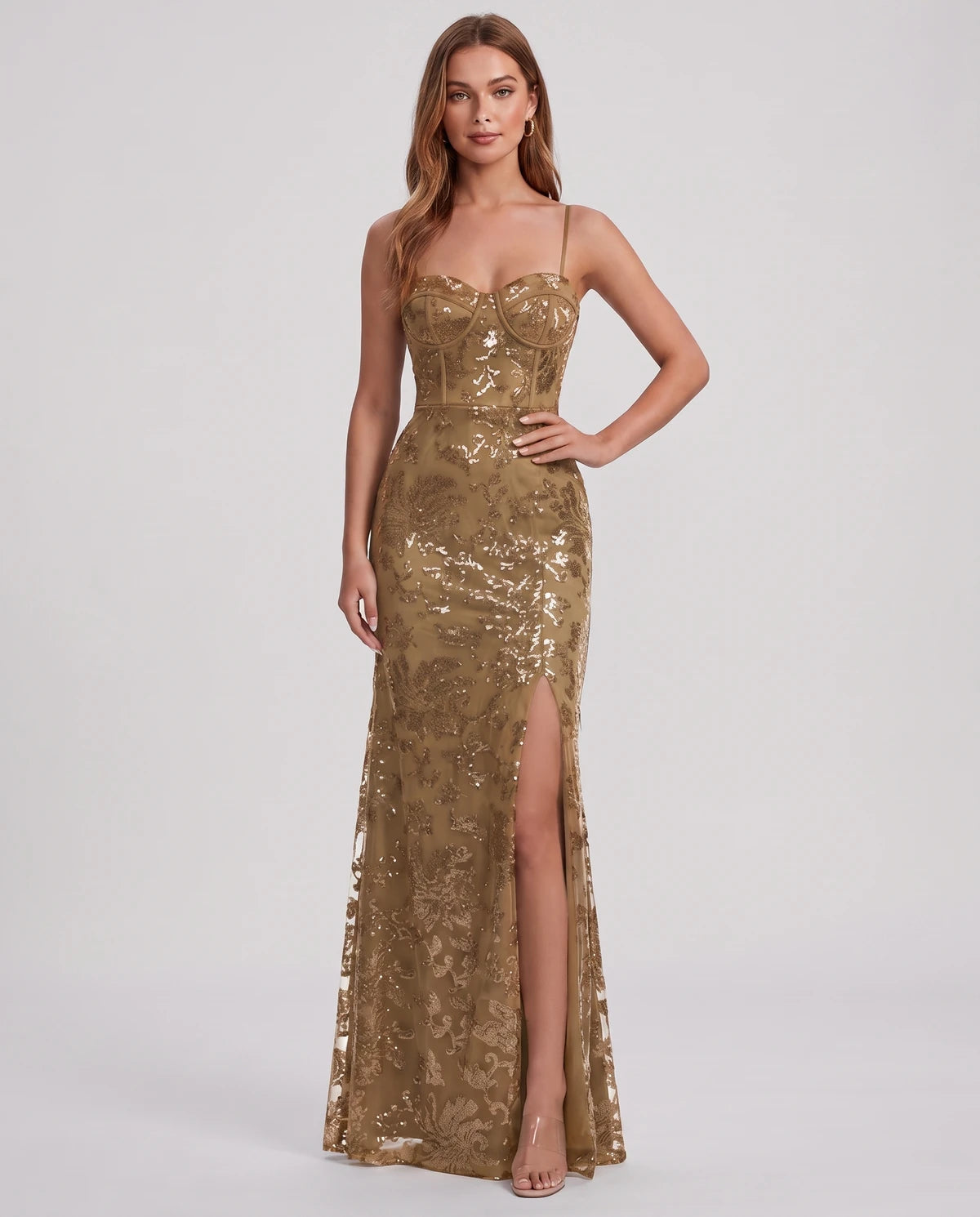 Bexley Maxi Dress — Brown