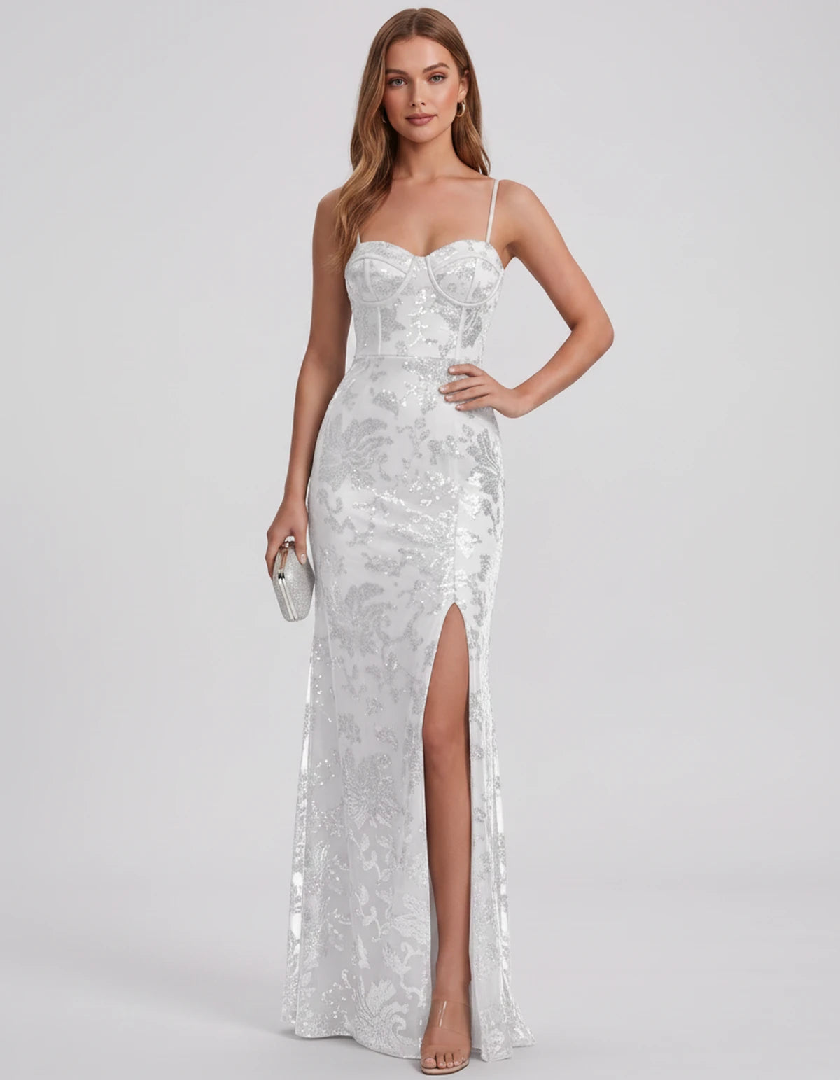 Bexley Maxi Dress — Ivory | SKU: SD-15030-ivory-2,SD-15030-ivory-4,SD-15030-ivory-6,SD-15030-ivory-8,SD-15030-ivory-10,SD-15030-ivory-12,SD-15030-ivory-14,SD-15030-ivory-16,SD-15030-ivory-16W,SD-15030-ivory-18W,SD-15030-ivory-20W,SD-15030-ivory-22W,SD-15030-ivory-24W