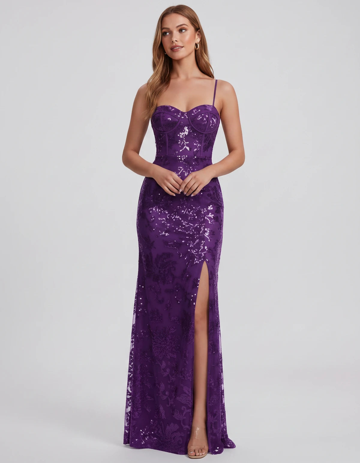 Bexley Maxi Dress — Purple | SKU: SD-15030-purple-2,SD-15030-purple-4,SD-15030-purple-6,SD-15030-purple-8,SD-15030-purple-10,SD-15030-purple-12,SD-15030-purple-14,SD-15030-purple-16,SD-15030-purple-16W,SD-15030-purple-18W,SD-15030-purple-20W,SD-15030-purple-22W,SD-15030-purple-24W