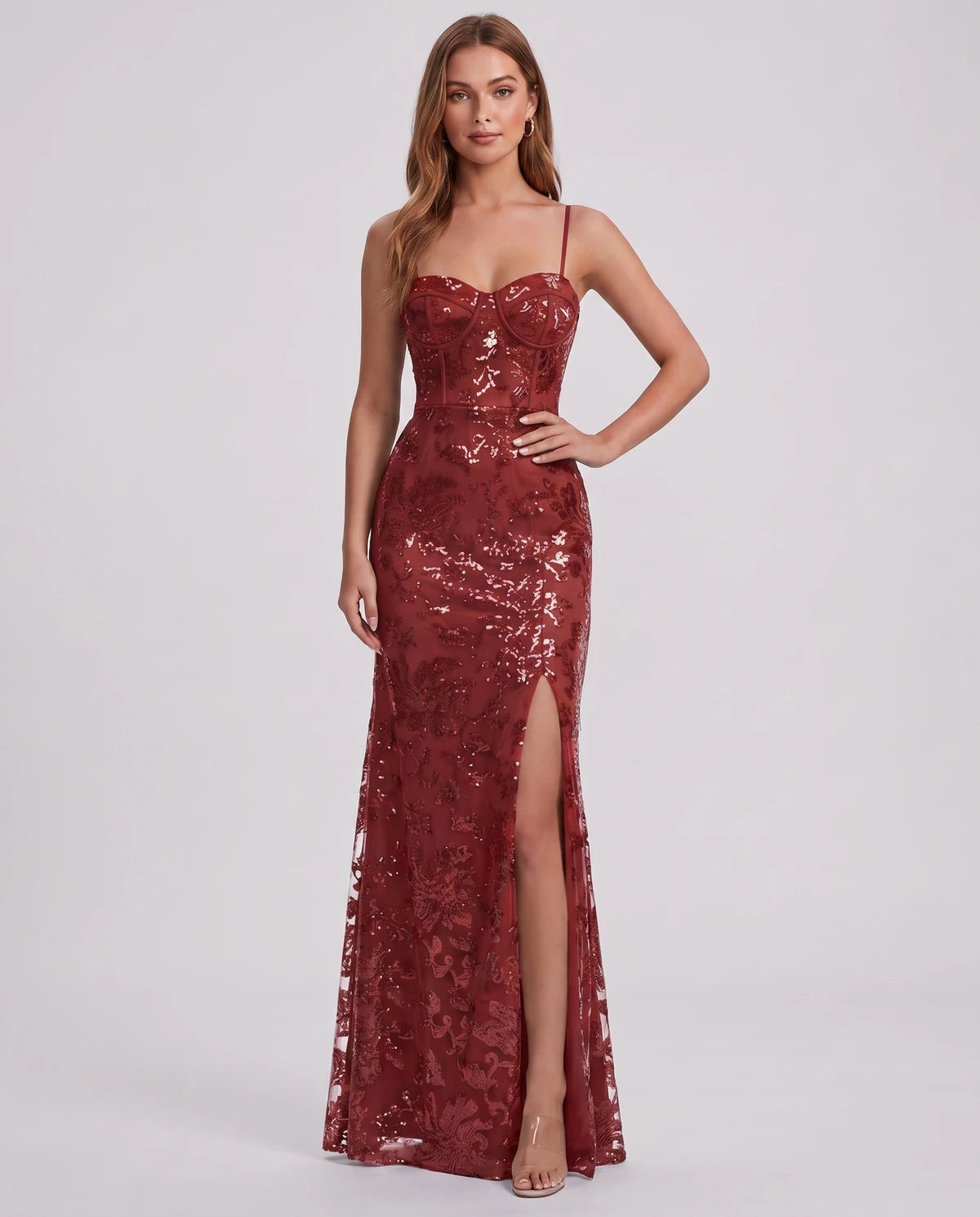 Bexley Maxi Dress — Red