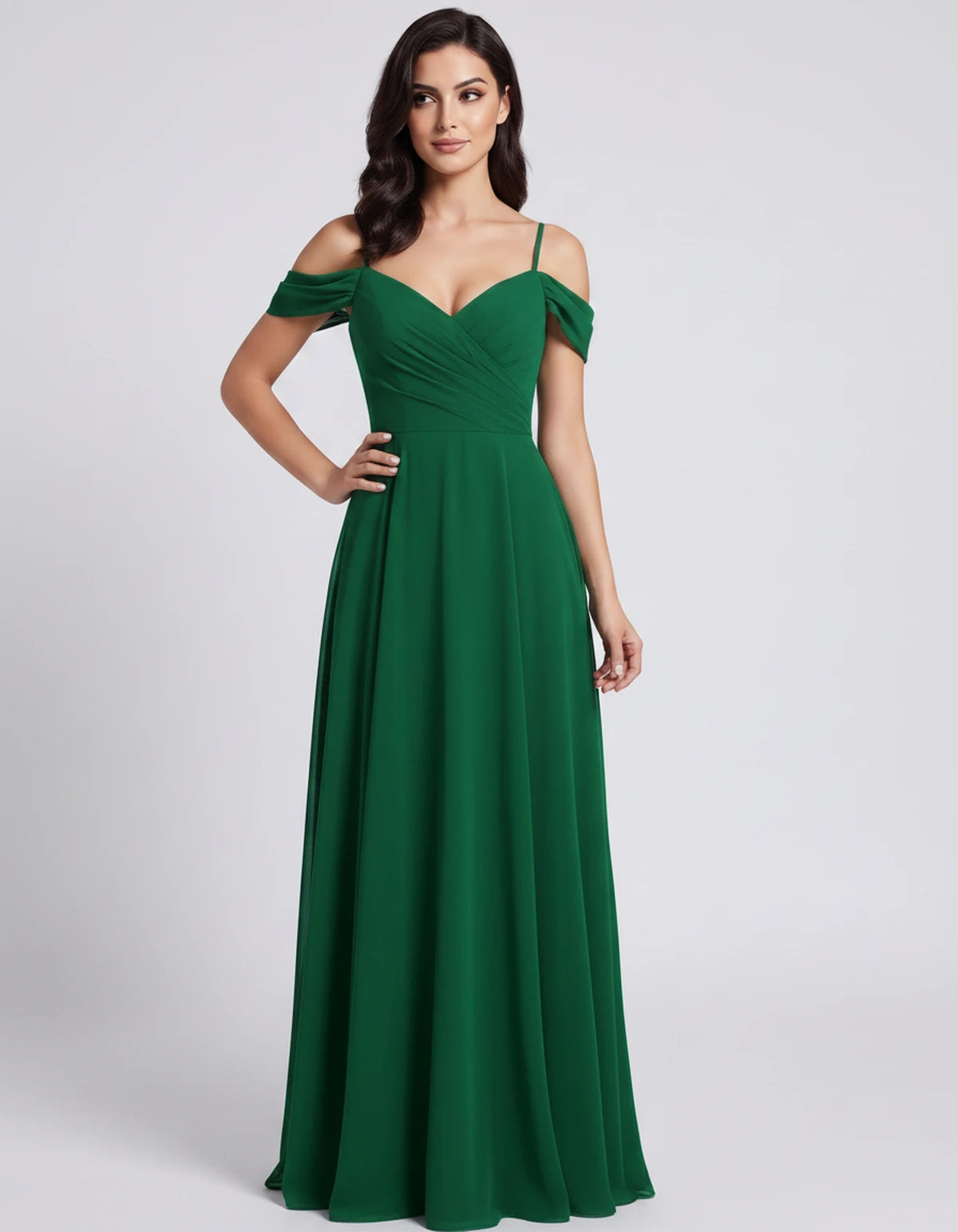 Biarritz Maxi Dress — Green | SKU: SD-64181-green-2,SD-64181-green-4,SD-64181-green-6,SD-64181-green-8,SD-64181-green-10,SD-64181-green-12,SD-64181-green-14,SD-64181-green-16,SD-64181-green-16W,SD-64181-green-18W,SD-64181-green-20W,SD-64181-green-22W