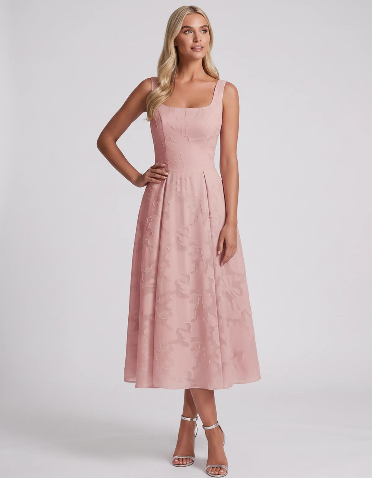 Blanchette Midi Dresses — Blush Pink | SKU: SD-79480-blushpink-2,SD-79480-blushpink-4,SD-79480-blushpink-6,SD-79480-blushpink-8,SD-79480-blushpink-10,SD-79480-blushpink-12,SD-79480-blushpink-14,SD-79480-blushpink-16,SD-79480-blushpink-16W,SD-79480-blushpink-18W,SD-79480-blushpink-20W,SD-79480-blushpink-22W,SD-79480-blushpink-24W