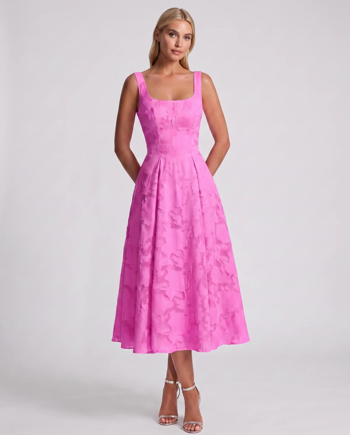 Blanchette Midi Dresses — Lilac