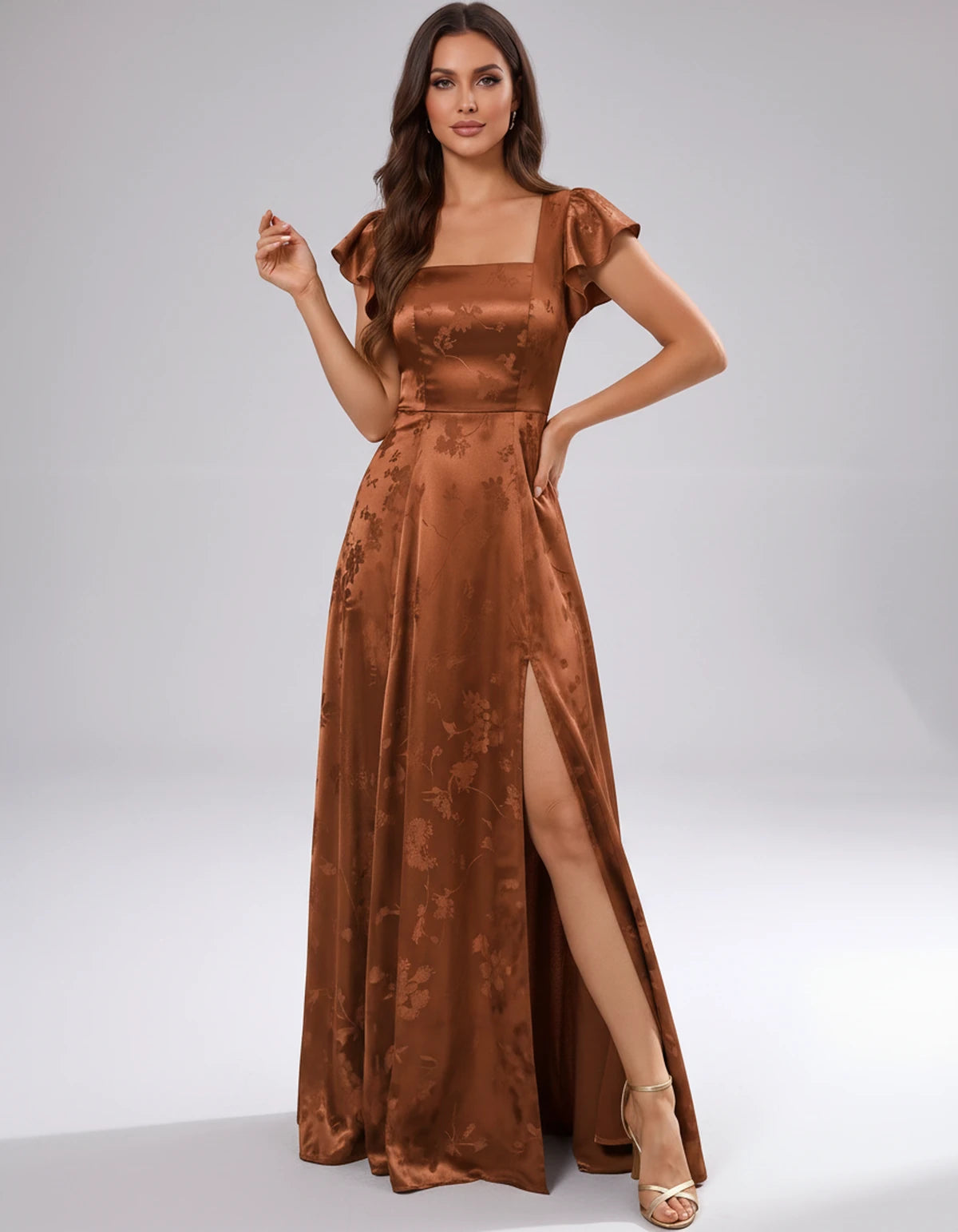 Briony Maxi Dress — Burnt Orange | SKU: SD-73784-burntorange-2,SD-73784-burntorange-4,SD-73784-burntorange-6,SD-73784-burntorange-8,SD-73784-burntorange-10,SD-73784-burntorange-12,SD-73784-burntorange-14,SD-73784-burntorange-16,SD-73784-burntorange-16W,SD-73784-burntorange-18W,SD-73784-burntorange-20W,SD-73784-burntorange-22W