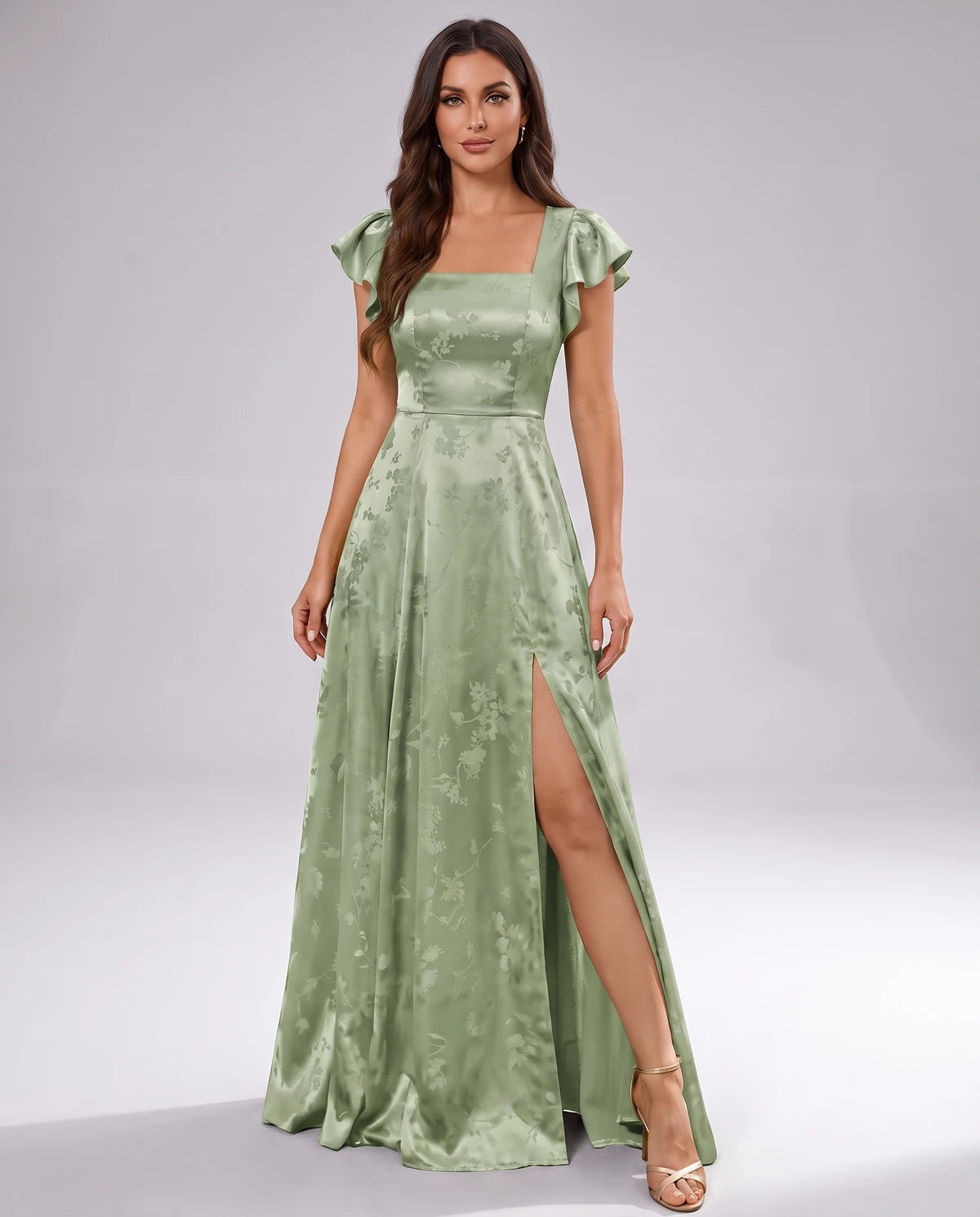 Briony Maxi Dress — Dark Gray