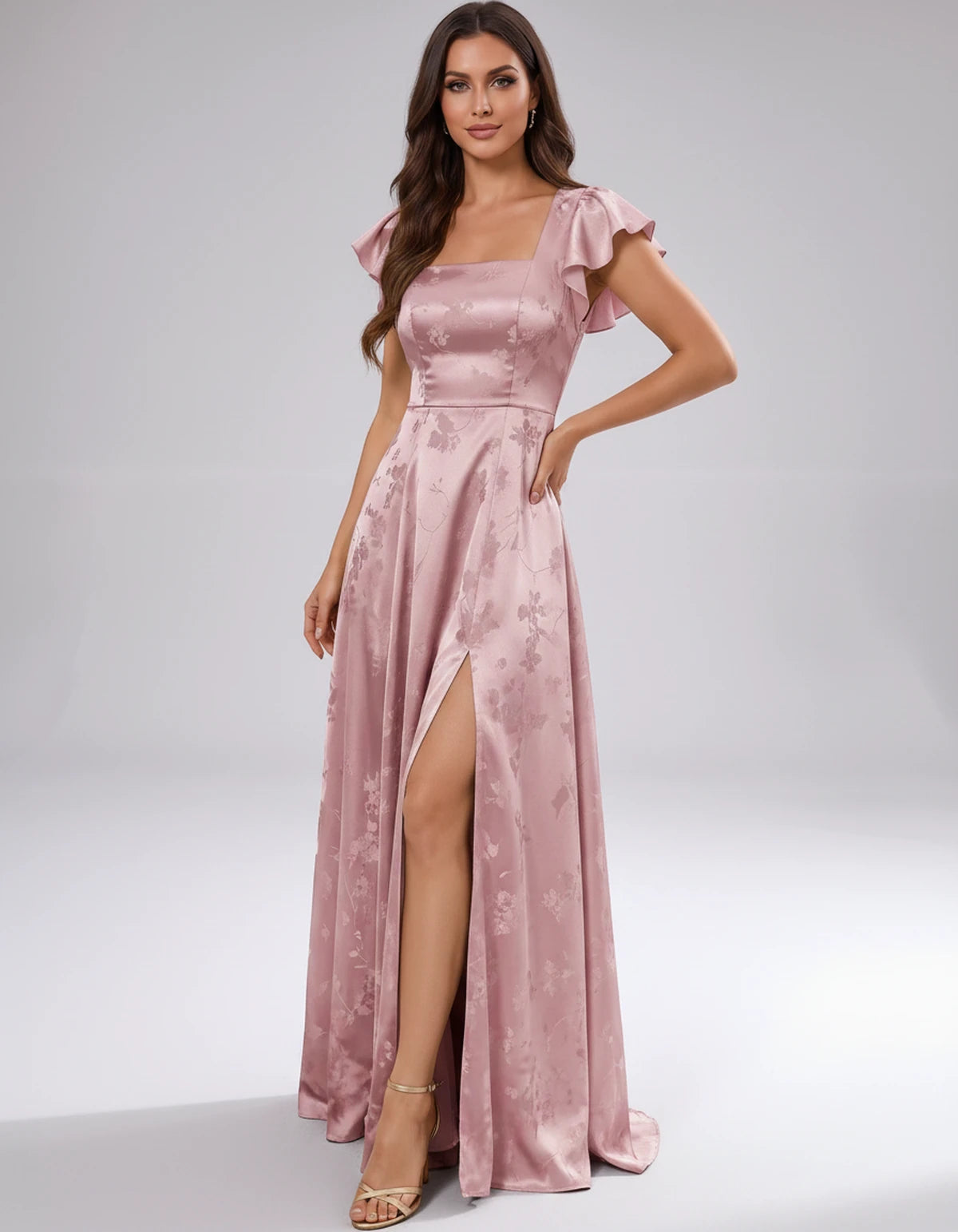 Briony Maxi Dress — Dusty Rose | SKU: SD-73784-dustyrose-2,SD-73784-dustyrose-4,SD-73784-dustyrose-6,SD-73784-dustyrose-8,SD-73784-dustyrose-10,SD-73784-dustyrose-12,SD-73784-dustyrose-14,SD-73784-dustyrose-16,SD-73784-dustyrose-16W,SD-73784-dustyrose-18W,SD-73784-dustyrose-20W,SD-73784-dustyrose-22W