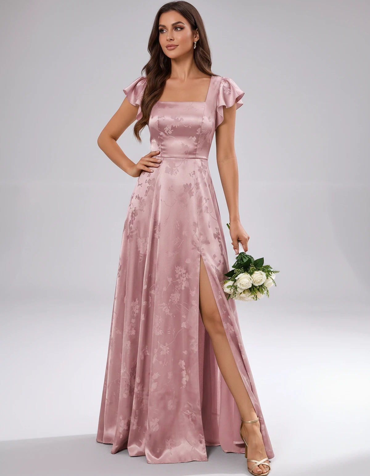 Briony Maxi Dress — Dusty Rose | SKU: SD-73784-dustyrose-2,SD-73784-dustyrose-4,SD-73784-dustyrose-6,SD-73784-dustyrose-8,SD-73784-dustyrose-10,SD-73784-dustyrose-12,SD-73784-dustyrose-14,SD-73784-dustyrose-16,SD-73784-dustyrose-16W,SD-73784-dustyrose-18W,SD-73784-dustyrose-20W,SD-73784-dustyrose-22W