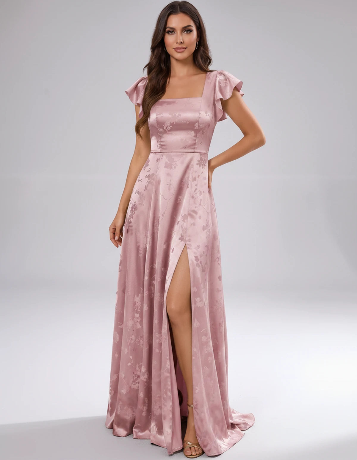 Briony Maxi Dress — Dusty Rose | SKU: SD-73784-dustyrose-2,SD-73784-dustyrose-4,SD-73784-dustyrose-6,SD-73784-dustyrose-8,SD-73784-dustyrose-10,SD-73784-dustyrose-12,SD-73784-dustyrose-14,SD-73784-dustyrose-16,SD-73784-dustyrose-16W,SD-73784-dustyrose-18W,SD-73784-dustyrose-20W,SD-73784-dustyrose-22W
