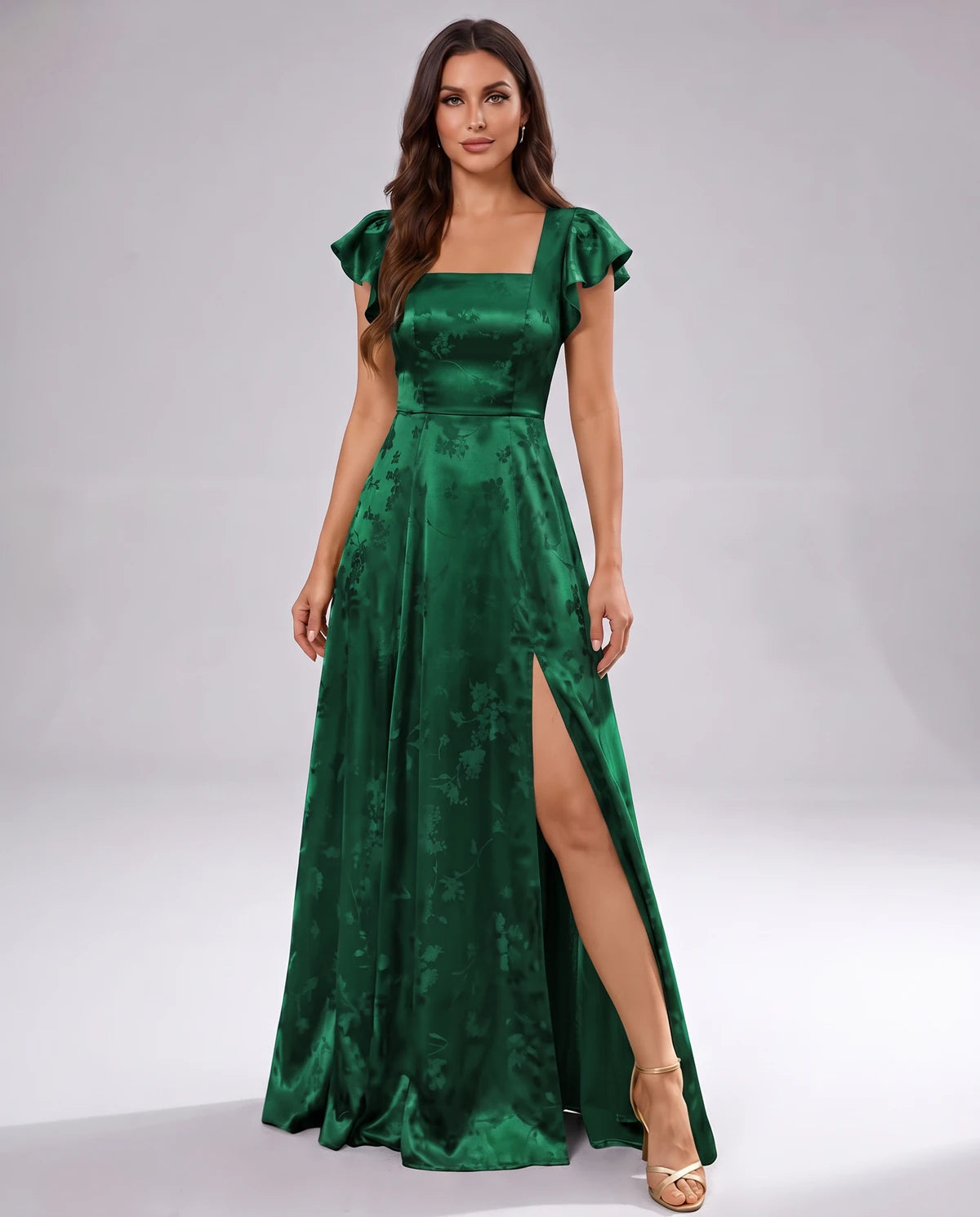 Briony Maxi Dress — Green