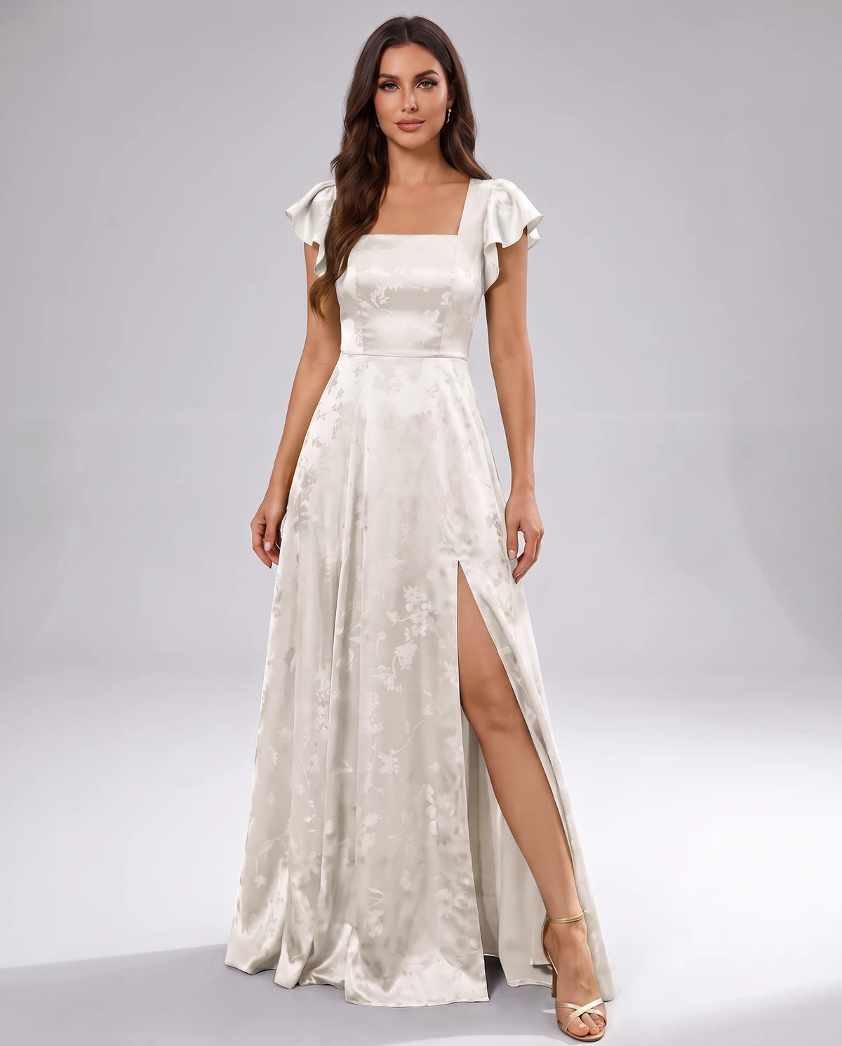 Briony Maxi Dress — Ivory