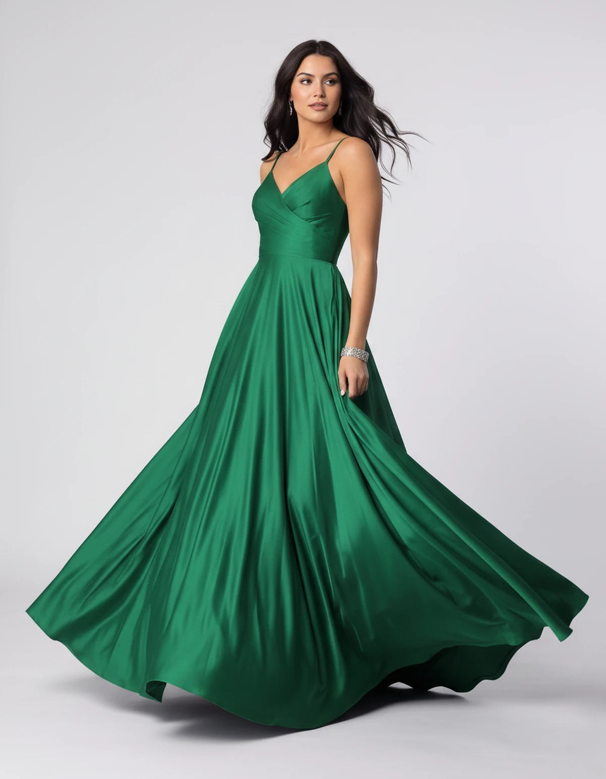 Campania Maxi Dress — Green | SKU: SD-75305-green-2,SD-75305-green-4,SD-75305-green-6,SD-75305-green-8,SD-75305-green-10,SD-75305-green-12,SD-75305-green-14,SD-75305-green-16,SD-75305-green-16W,SD-75305-green-18W,SD-75305-green-20W