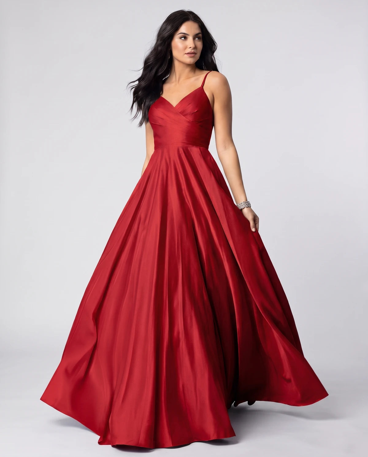 Campania Maxi Dress — Red