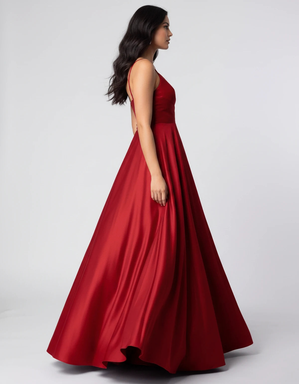 Campania Maxi Dress — Red | SKU: SD-75305-red-2,SD-75305-red-4,SD-75305-red-6,SD-75305-red-8,SD-75305-red-10,SD-75305-red-12,SD-75305-red-14,SD-75305-red-16,SD-75305-red-16W,SD-75305-red-18W,SD-75305-red-20W
