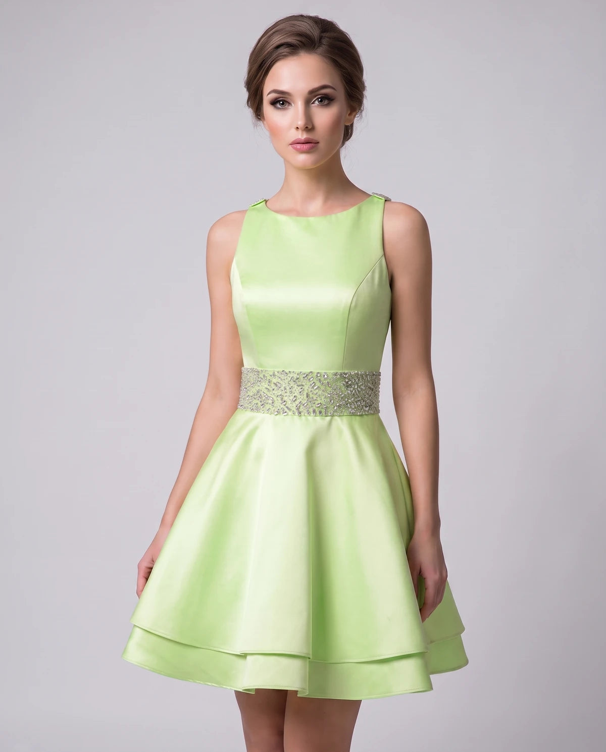 Caravelle Mini Dress — Mint