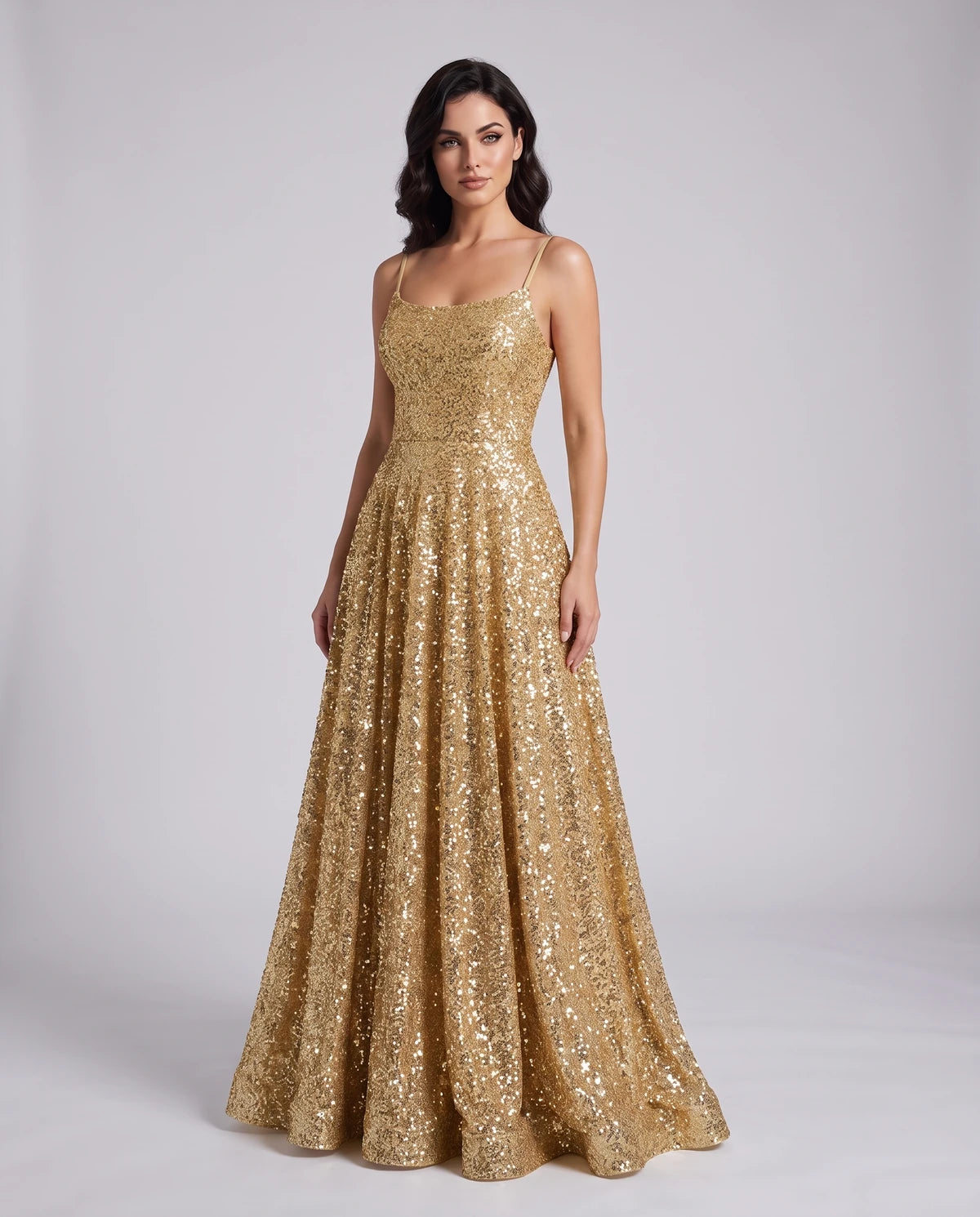 Castellane Maxi Dress — Gold