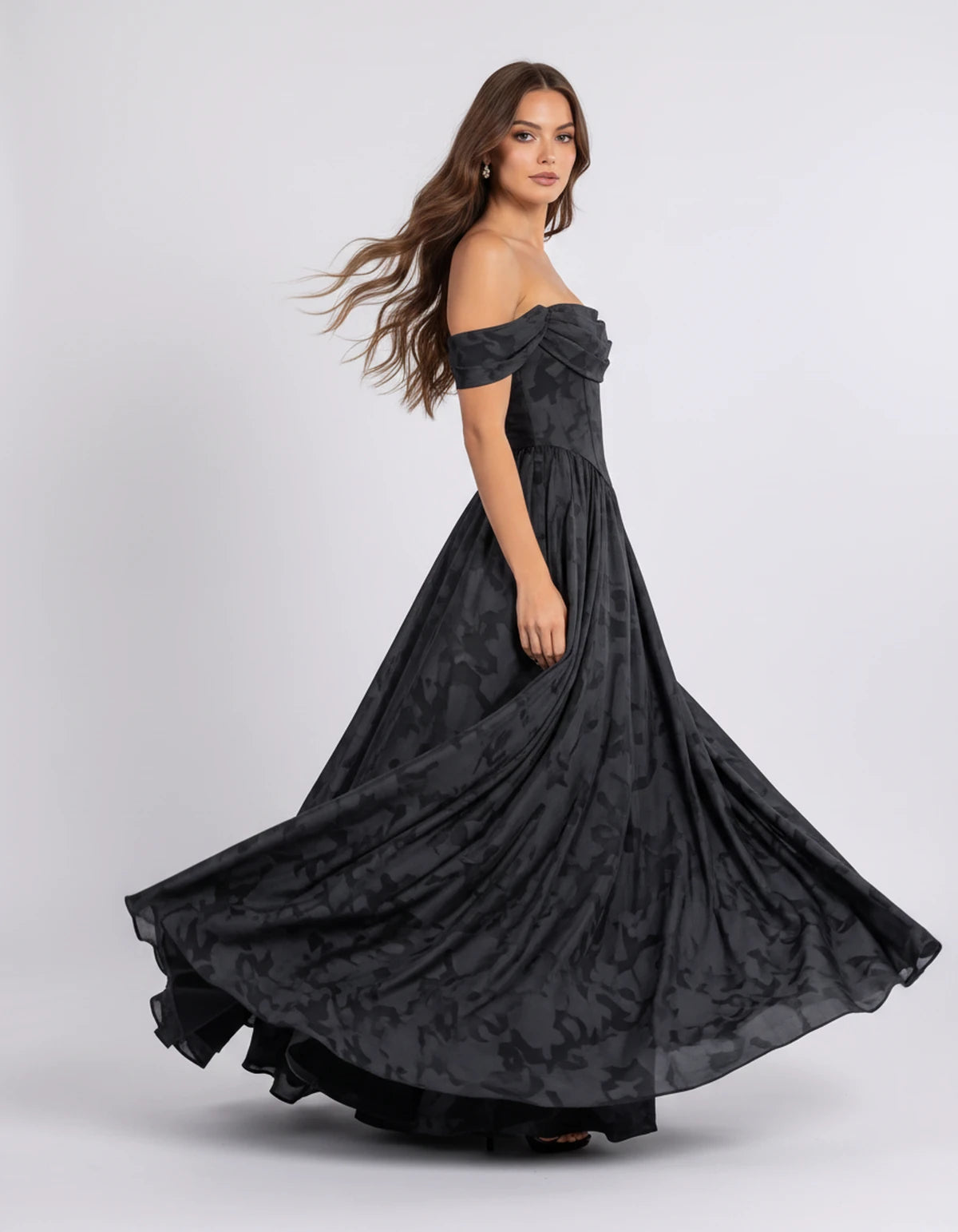 Catalina Maxi Dress — Black | SKU: SD-31761-black-2,SD-31761-black-4,SD-31761-black-6,SD-31761-black-8,SD-31761-black-10,SD-31761-black-12,SD-31761-black-14,SD-31761-black-16,SD-31761-black-16W,SD-31761-black-18W,SD-31761-black-20W,SD-31761-black-22W