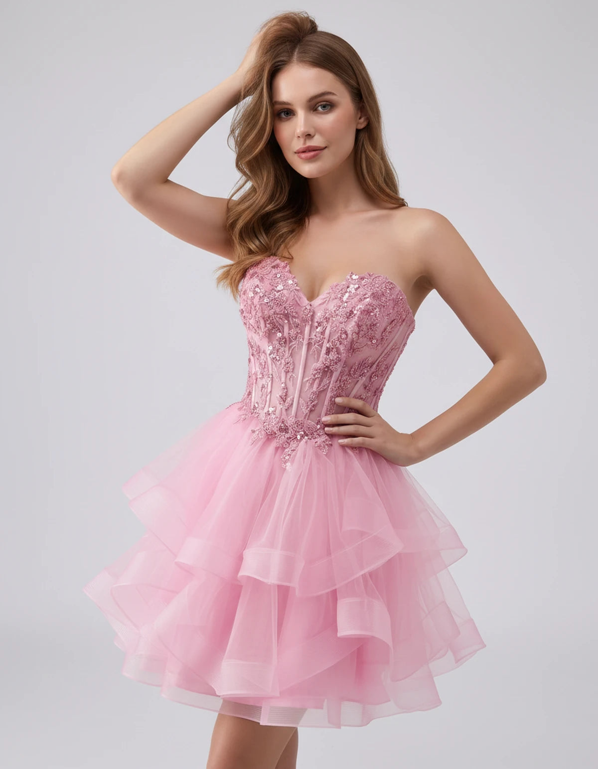 Cerelia Midi Dresses — Dusty Pink | SKU: SD-73258-dustypink-2,SD-73258-dustypink-4,SD-73258-dustypink-6,SD-73258-dustypink-8,SD-73258-dustypink-10,SD-73258-dustypink-12,SD-73258-dustypink-14,SD-73258-dustypink-14W,SD-73258-dustypink-16,SD-73258-dustypink-16W,SD-73258-dustypink-18W,SD-73258-dustypink-20W