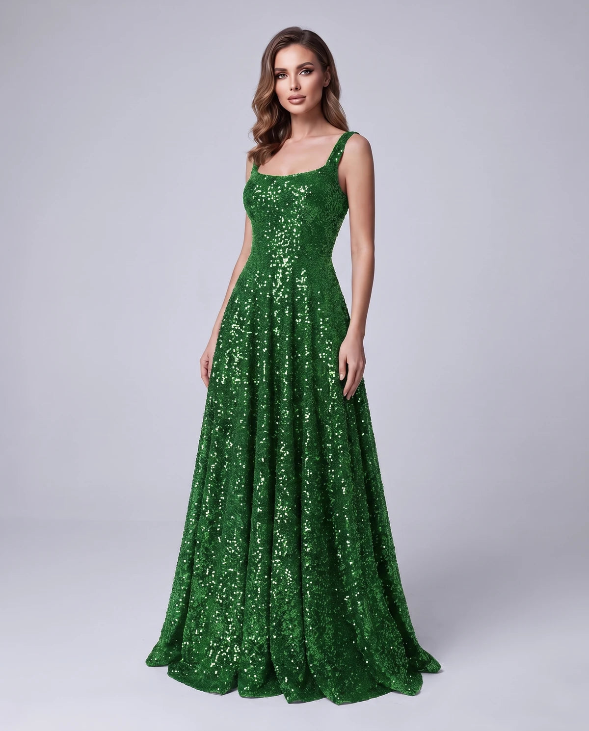 Cerise Maxi Dress — Green