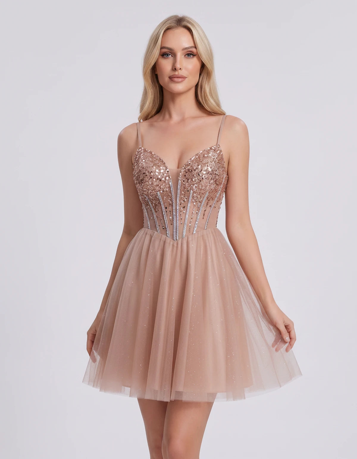 Charlise Mini Dress — Dusty Rose | SKU: SD-81155-dustyrose-2,SD-81155-dustyrose-4,SD-81155-dustyrose-6,SD-81155-dustyrose-8,SD-81155-dustyrose-10,SD-81155-dustyrose-12,SD-81155-dustyrose-14,SD-81155-dustyrose-16,SD-81155-dustyrose-16W,SD-81155-dustyrose-18W,SD-81155-dustyrose-20W,SD-81155-dustyrose-22W
