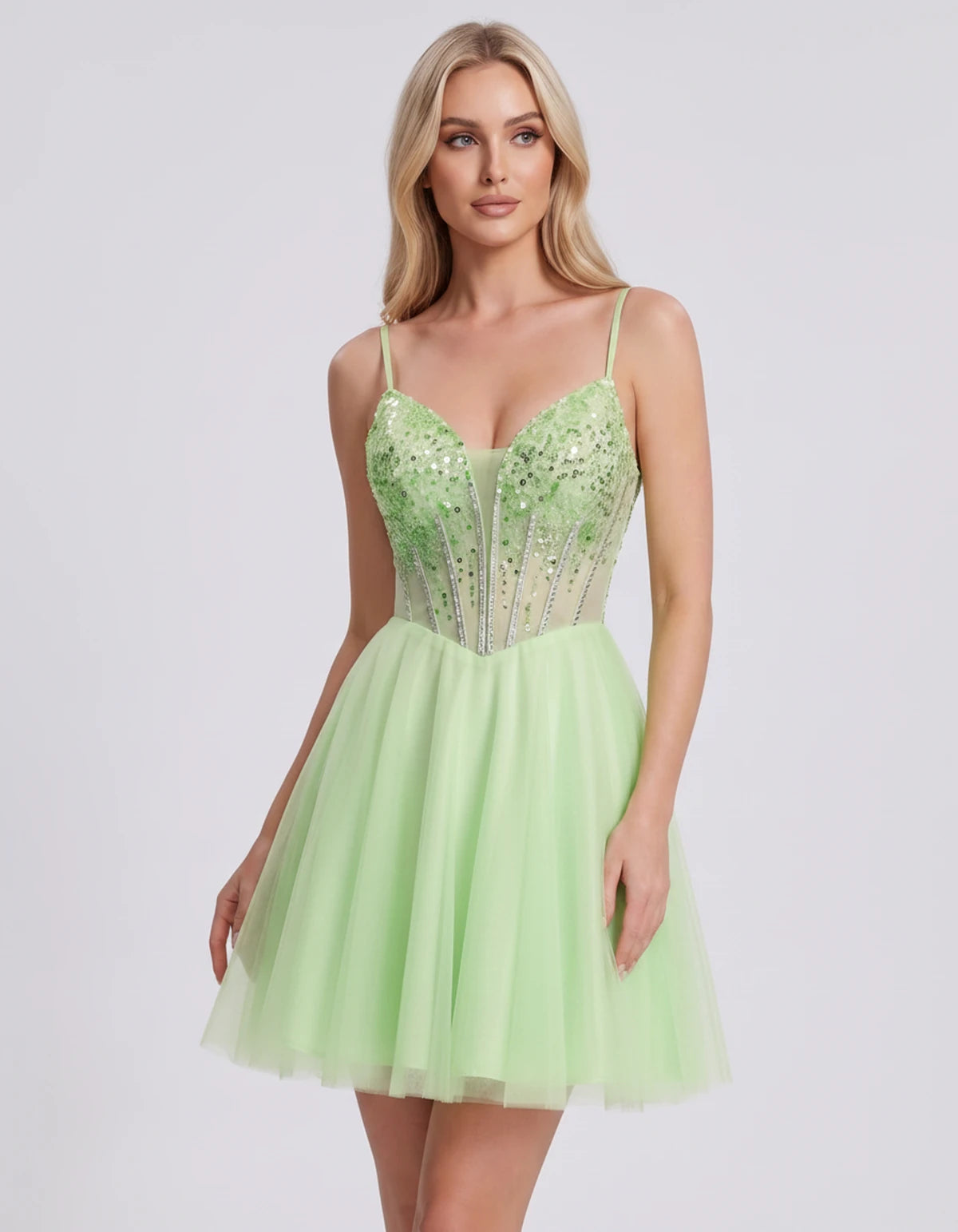 Charlise Mini Dress — Mint | SKU: SD-81155-mint-2,SD-81155-mint-4,SD-81155-mint-6,SD-81155-mint-8,SD-81155-mint-10,SD-81155-mint-12,SD-81155-mint-14,SD-81155-mint-16,SD-81155-mint-16W,SD-81155-mint-18W,SD-81155-mint-20W,SD-81155-mint-22W