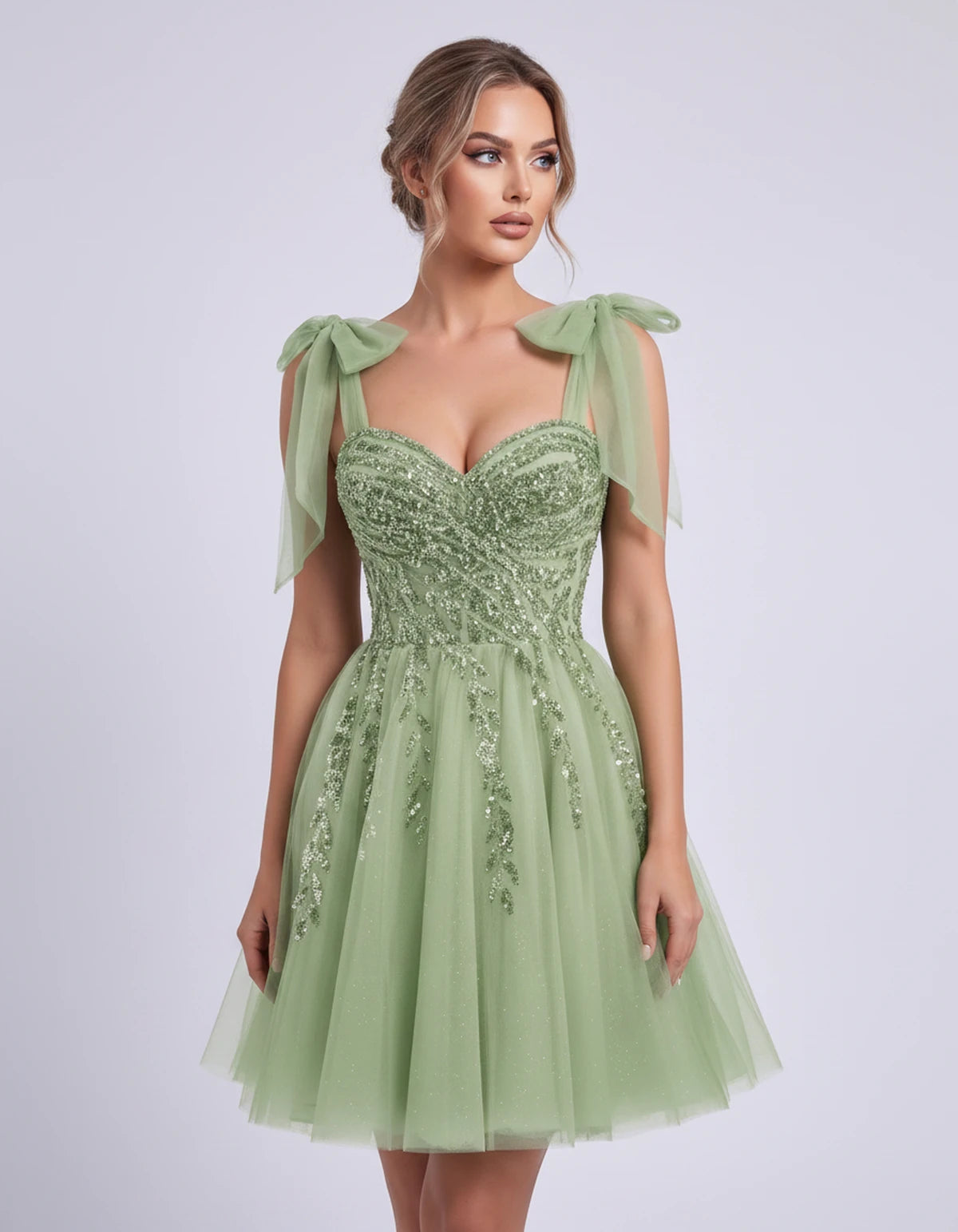 Coralie Midi Dresses — Sage | SKU: SD-67209-sage-2,SD-67209-sage-4,SD-67209-sage-6,SD-67209-sage-8,SD-67209-sage-10,SD-67209-sage-12,SD-67209-sage-14,SD-67209-sage-14W,SD-67209-sage-16,SD-67209-sage-16W,SD-67209-sage-18W,SD-67209-sage-20W