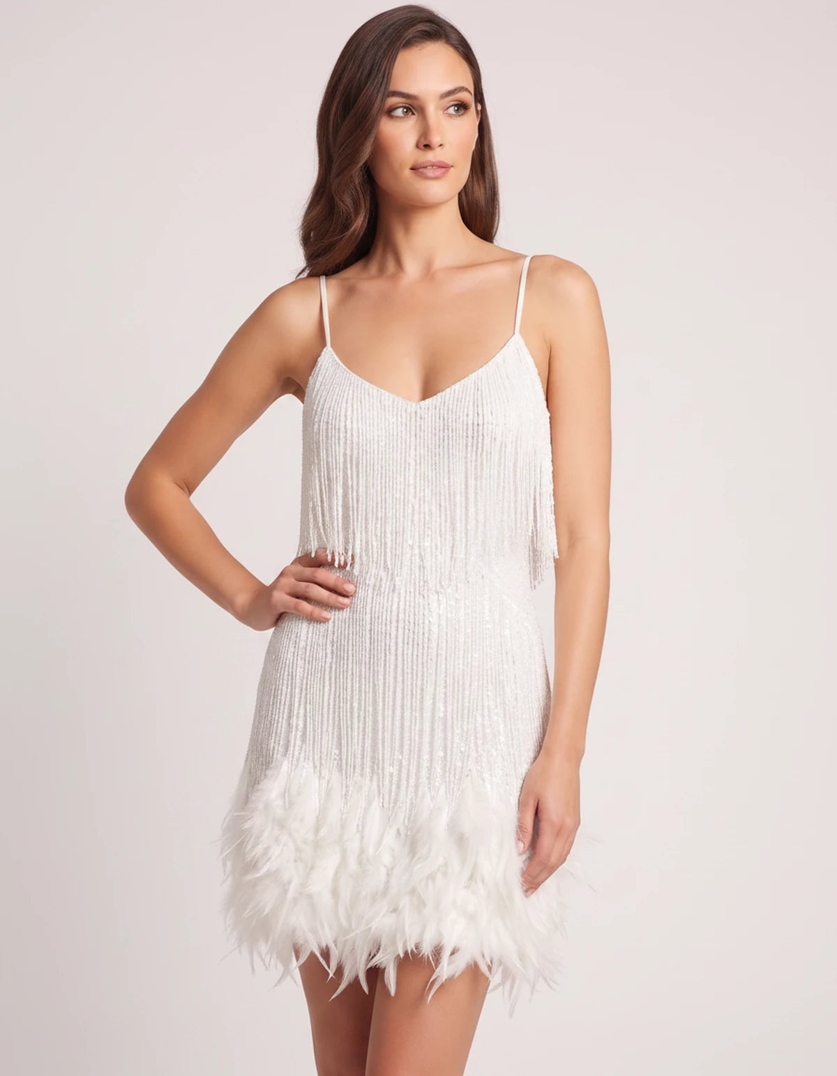 Dulcinea Mini Dress — White | SKU: SD-95187-white-XS,SD-95187-white-S,SD-95187-white-M,SD-95187-white-L,SD-95187-white-XL
