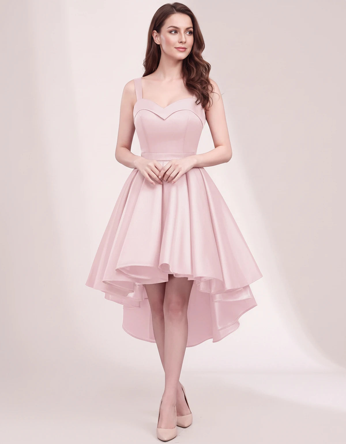 Ephemera Mini Dress — Pink | SKU: SD-75853-pink-2,SD-75853-pink-4,SD-75853-pink-6,SD-75853-pink-8,SD-75853-pink-10,SD-75853-pink-12,SD-75853-pink-14,SD-75853-pink-16,SD-75853-pink-16W,SD-75853-pink-18W,SD-75853-pink-20W,SD-75853-pink-22W