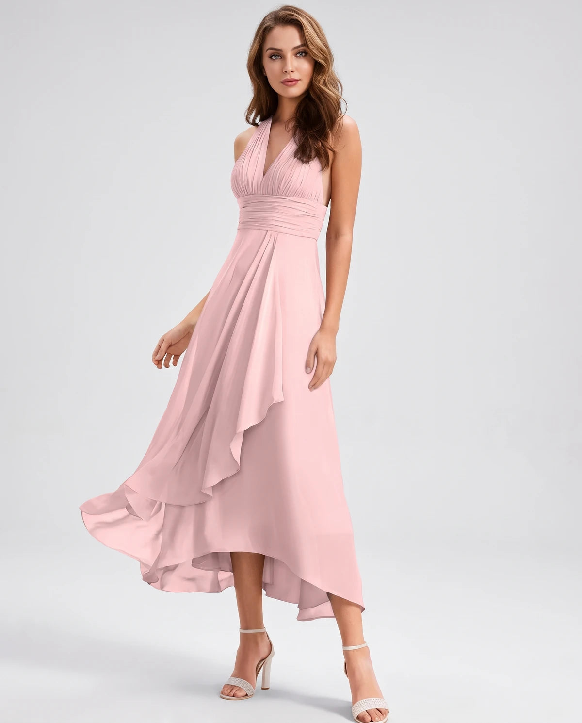 Francesca Maxi Dress — Pink
