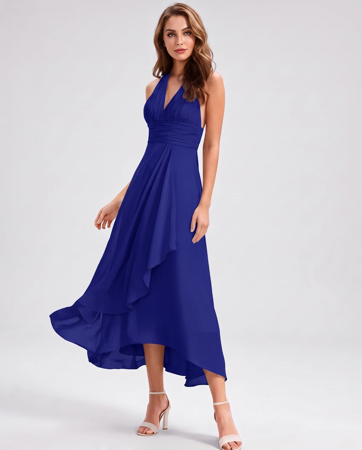 Francesca Maxi Dress — Royal Blue