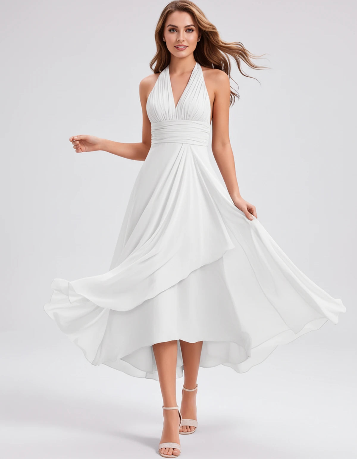 Francesca Maxi Dress — White | SKU: SD-32066-white-2,SD-32066-white-4,SD-32066-white-6,SD-32066-white-8,SD-32066-white-10,SD-32066-white-12,SD-32066-white-14,SD-32066-white-16,SD-32066-white-16W,SD-32066-white-18W,SD-32066-white-20W,SD-32066-white-22W