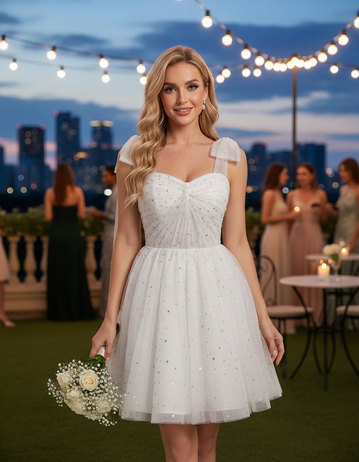 Galatea Mini Dress — Ivory | SKU: SD-88413-ivory-2,SD-88413-ivory-4,SD-88413-ivory-6,SD-88413-ivory-8,SD-88413-ivory-10,SD-88413-ivory-12,SD-88413-ivory-14,SD-88413-ivory-14W,SD-88413-ivory-16,SD-88413-ivory-16W,SD-88413-ivory-18,SD-88413-ivory-20