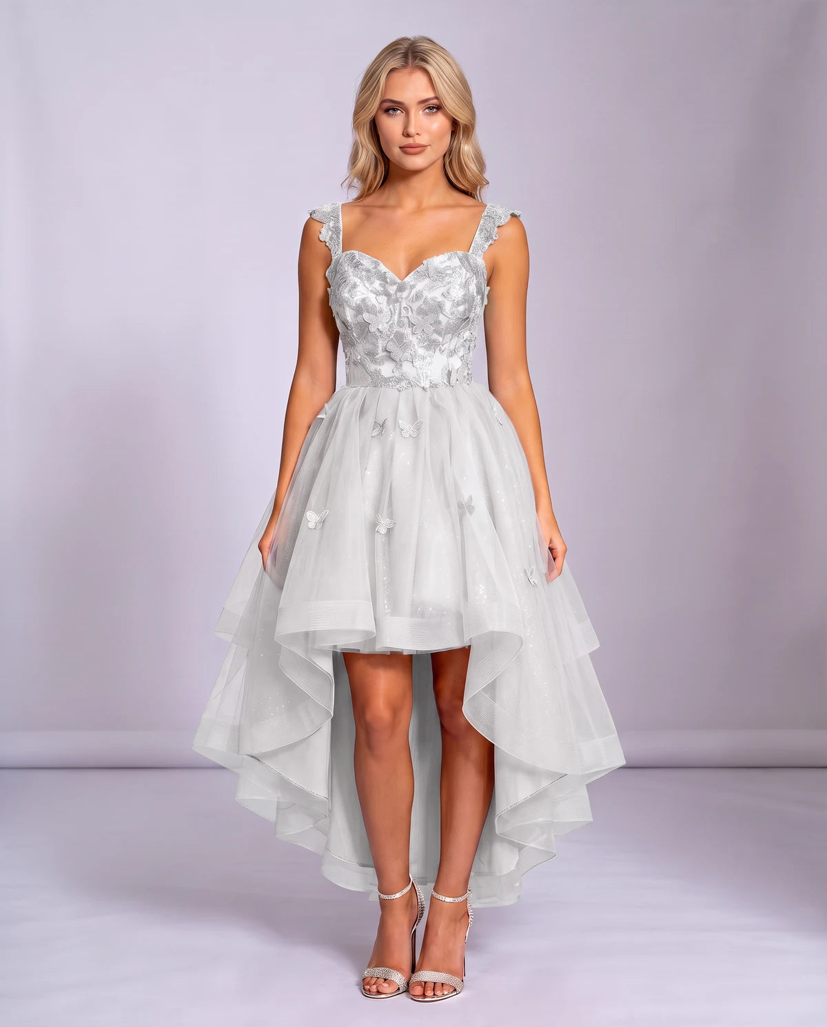 Georgiana Midi Dresses — White