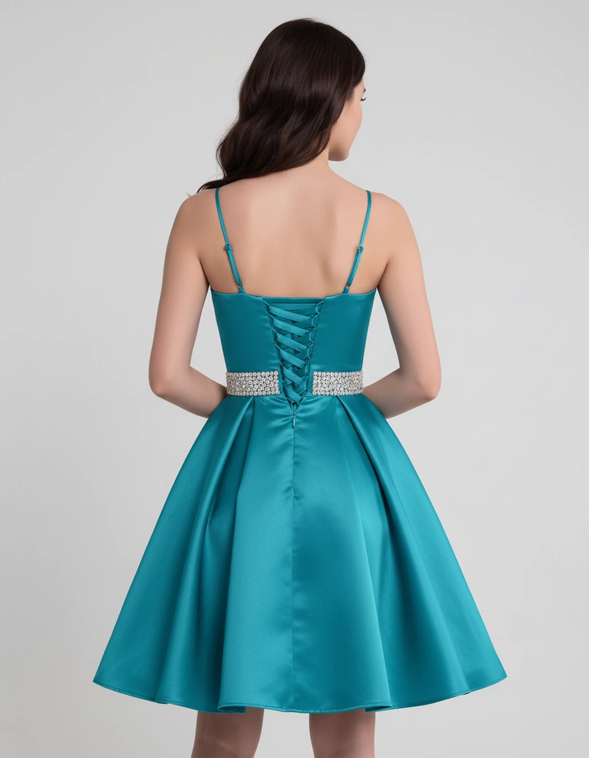 Guinevere Mini Dress — Blue | SKU: SD-18933-blue-2,SD-18933-blue-4,SD-18933-blue-6,SD-18933-blue-8,SD-18933-blue-10,SD-18933-blue-12,SD-18933-blue-14,SD-18933-blue-16,SD-18933-blue-16W,SD-18933-blue-18W,SD-18933-blue-20W,SD-18933-blue-22W