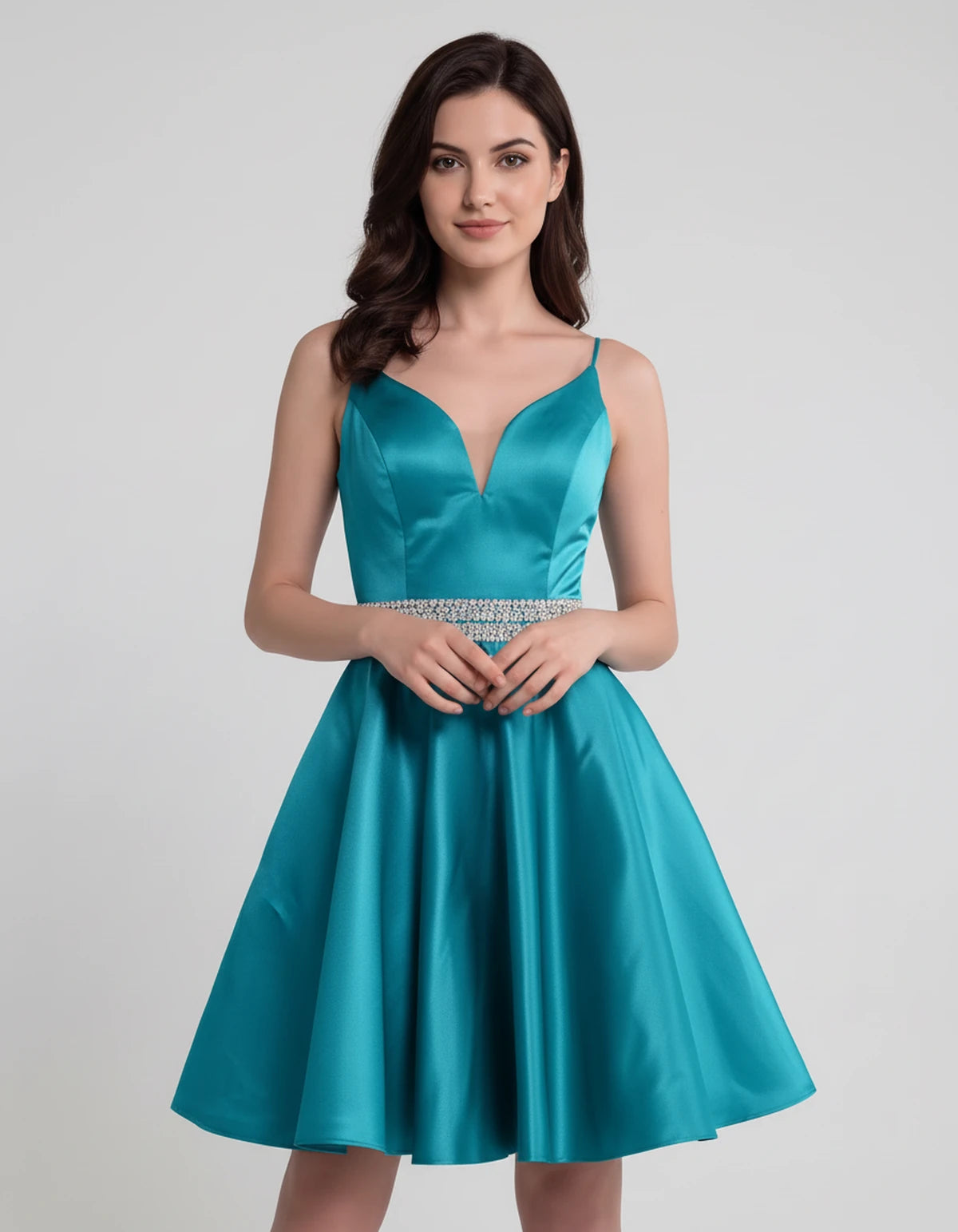 Guinevere Mini Dress — Blue | SKU: SD-18933-blue-2,SD-18933-blue-4,SD-18933-blue-6,SD-18933-blue-8,SD-18933-blue-10,SD-18933-blue-12,SD-18933-blue-14,SD-18933-blue-16,SD-18933-blue-16W,SD-18933-blue-18W,SD-18933-blue-20W,SD-18933-blue-22W