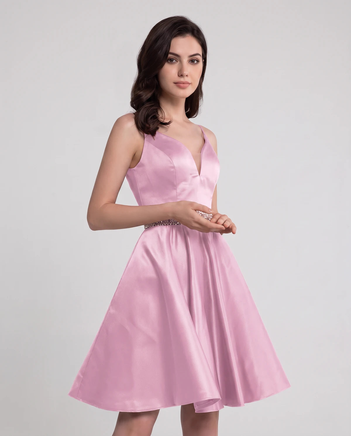 Guinevere Mini Dress — Pink