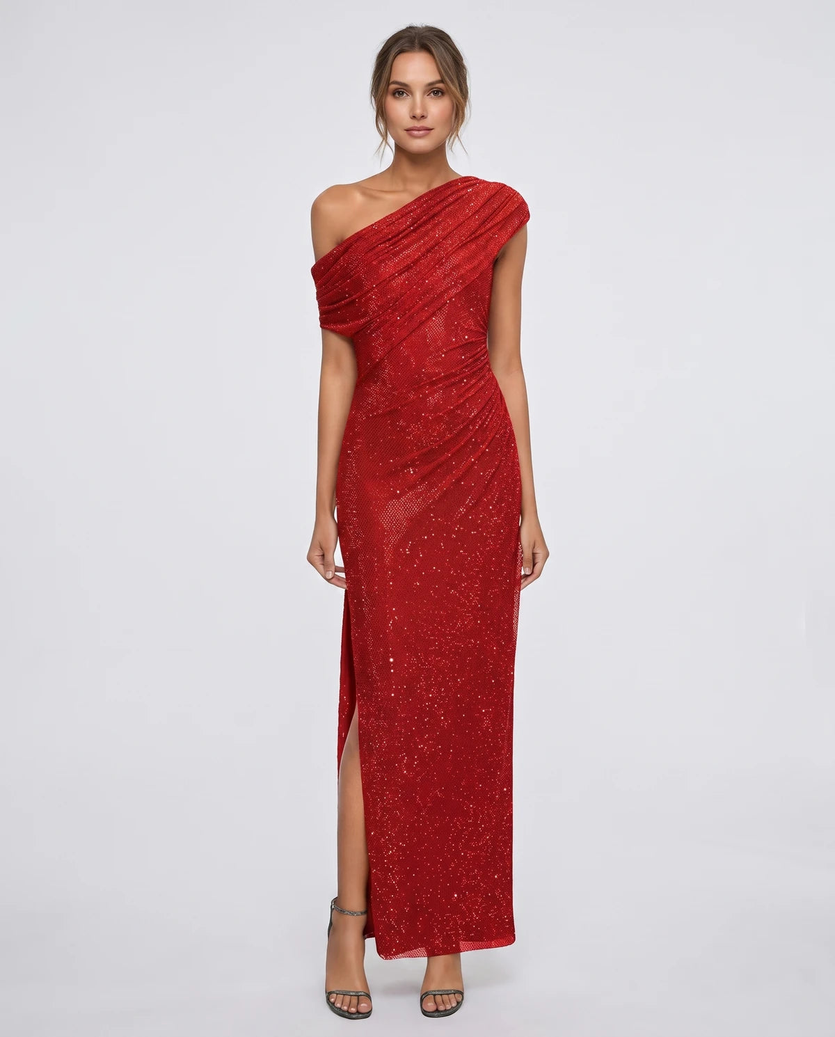 Harmonia Maxi Dress — Red