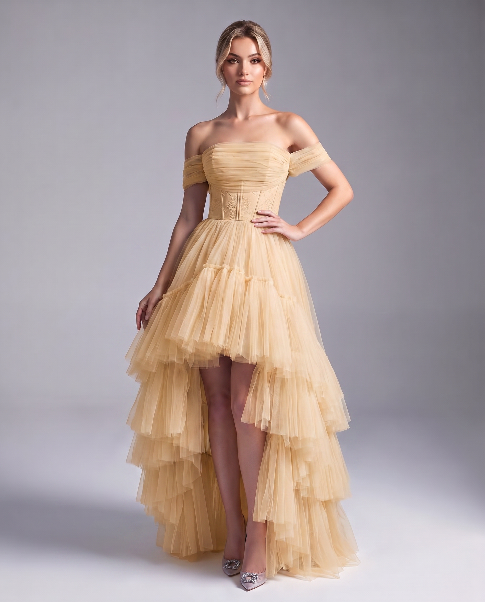 Celestia High-Low Dress