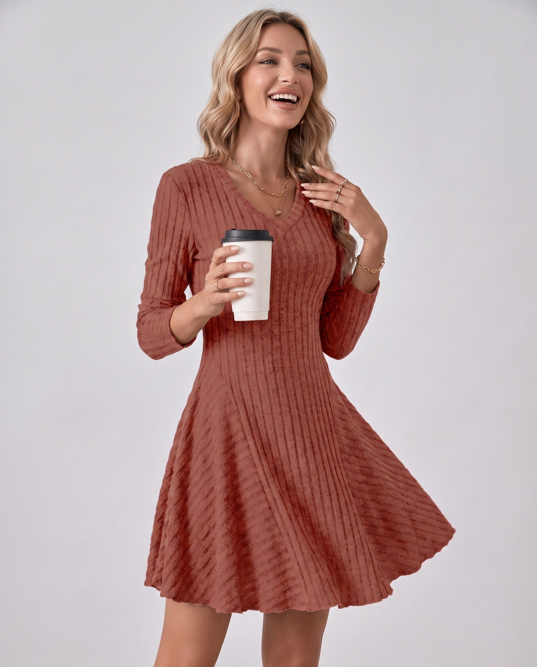 Bellshade Mini Dress
