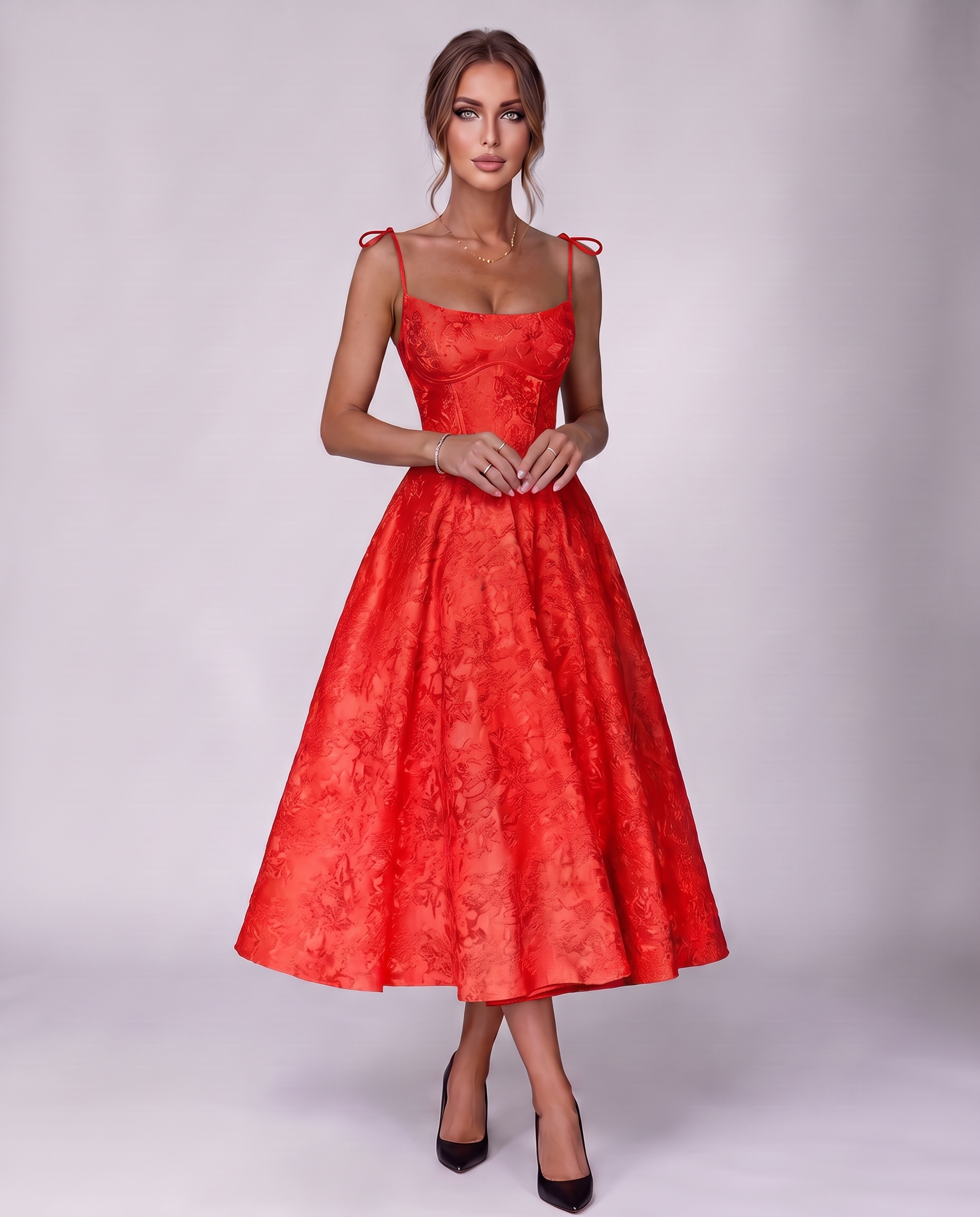Veloura Midi Dress