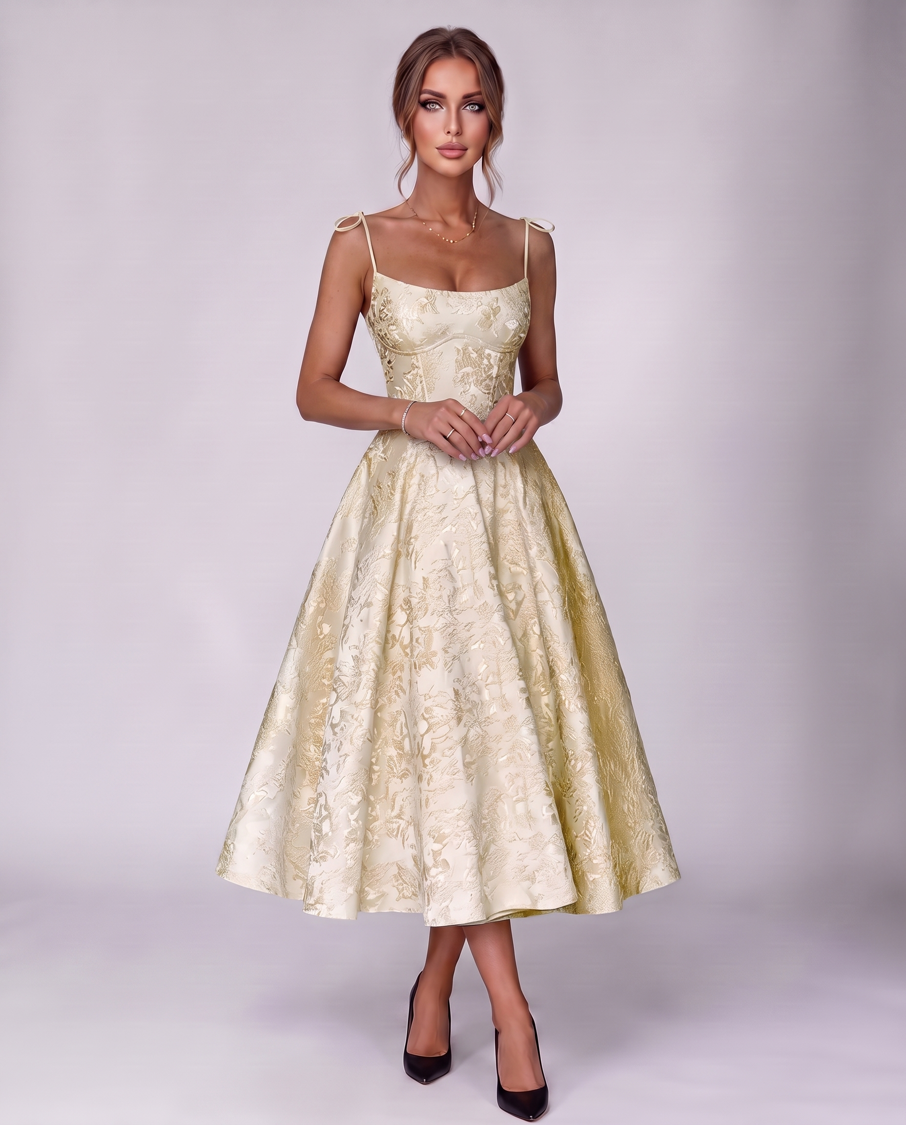 Veloura Midi Dress